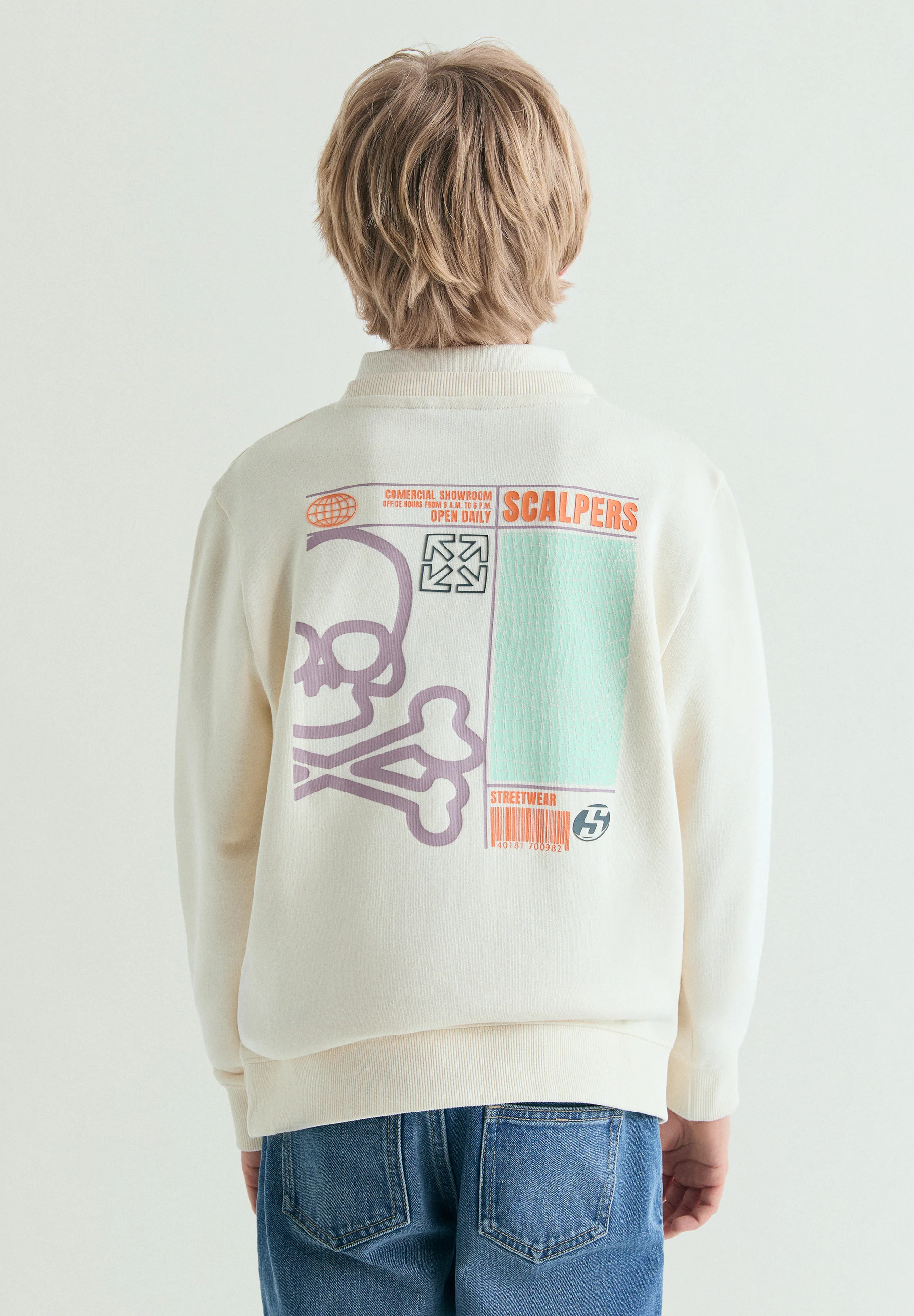 SUDADERA ESTAMPADA CALAVERA - Image 6