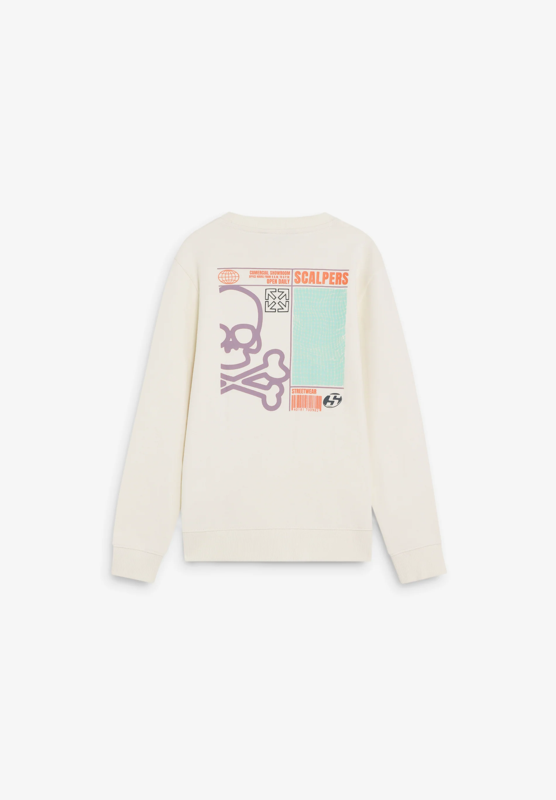 SUDADERA ESTAMPADA CALAVERA - Image 7