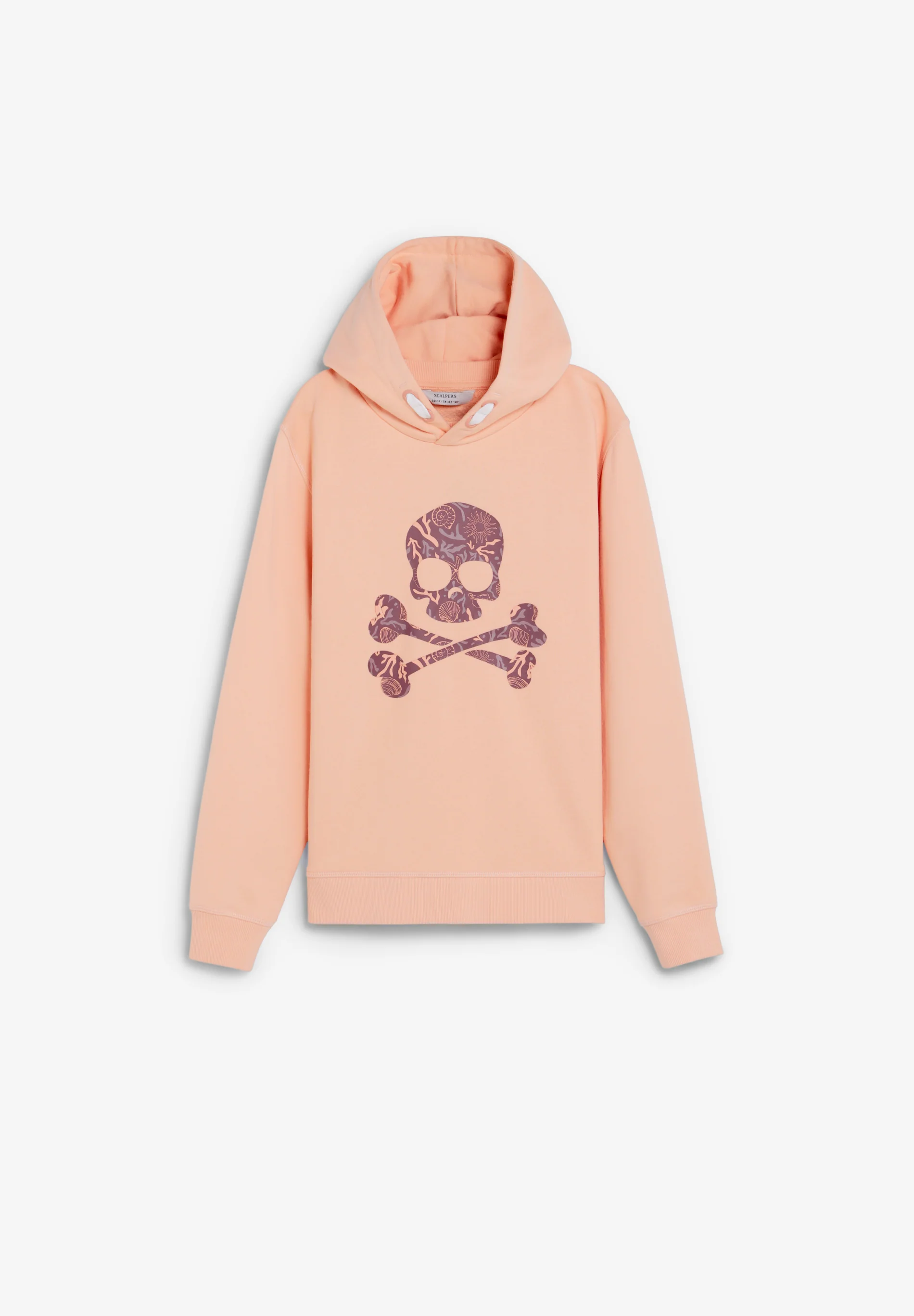 SUDADERA CON CAPUCHA CALAVERA ESTAMPADA - Image 5