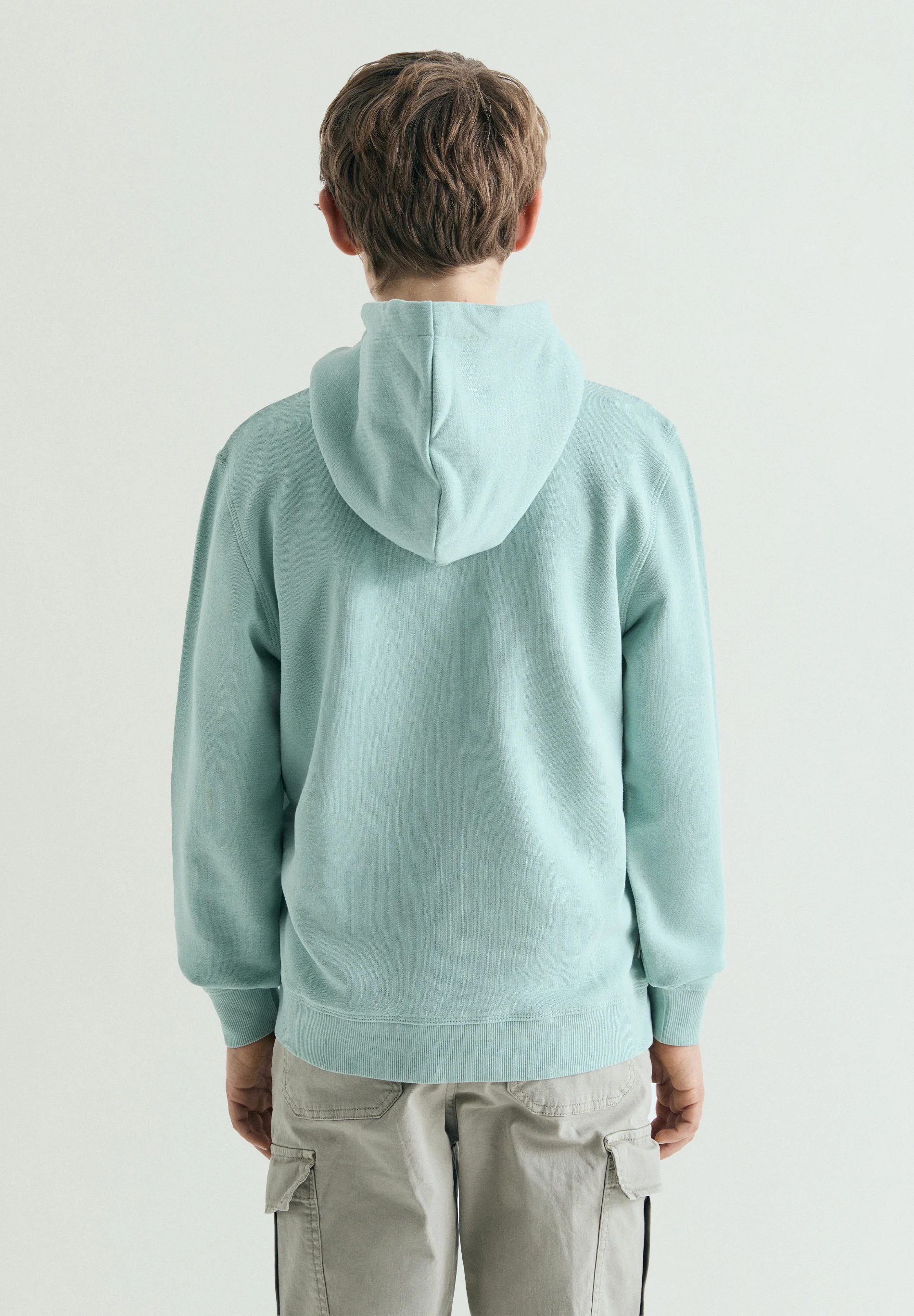 SUDADERA CON CAPUCHA CALAVERA ESTAMPADA - Image 3