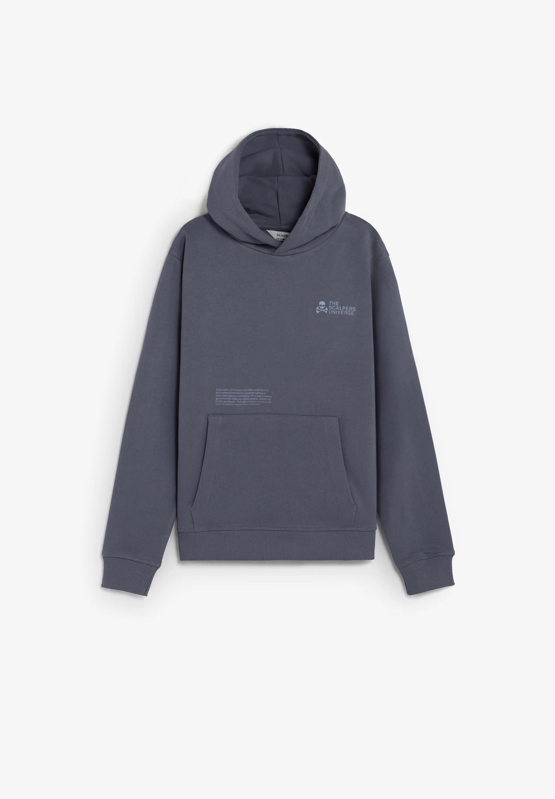 SUDADERA CON CAPUCHA ESTAMPADO CALAVERA - Image 2