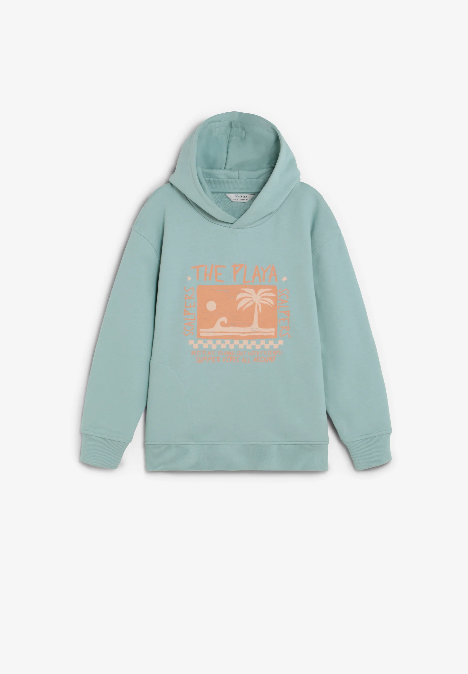 SUDADERA CON CAPUCHA ESTAMPADO PLAYA - Image 5