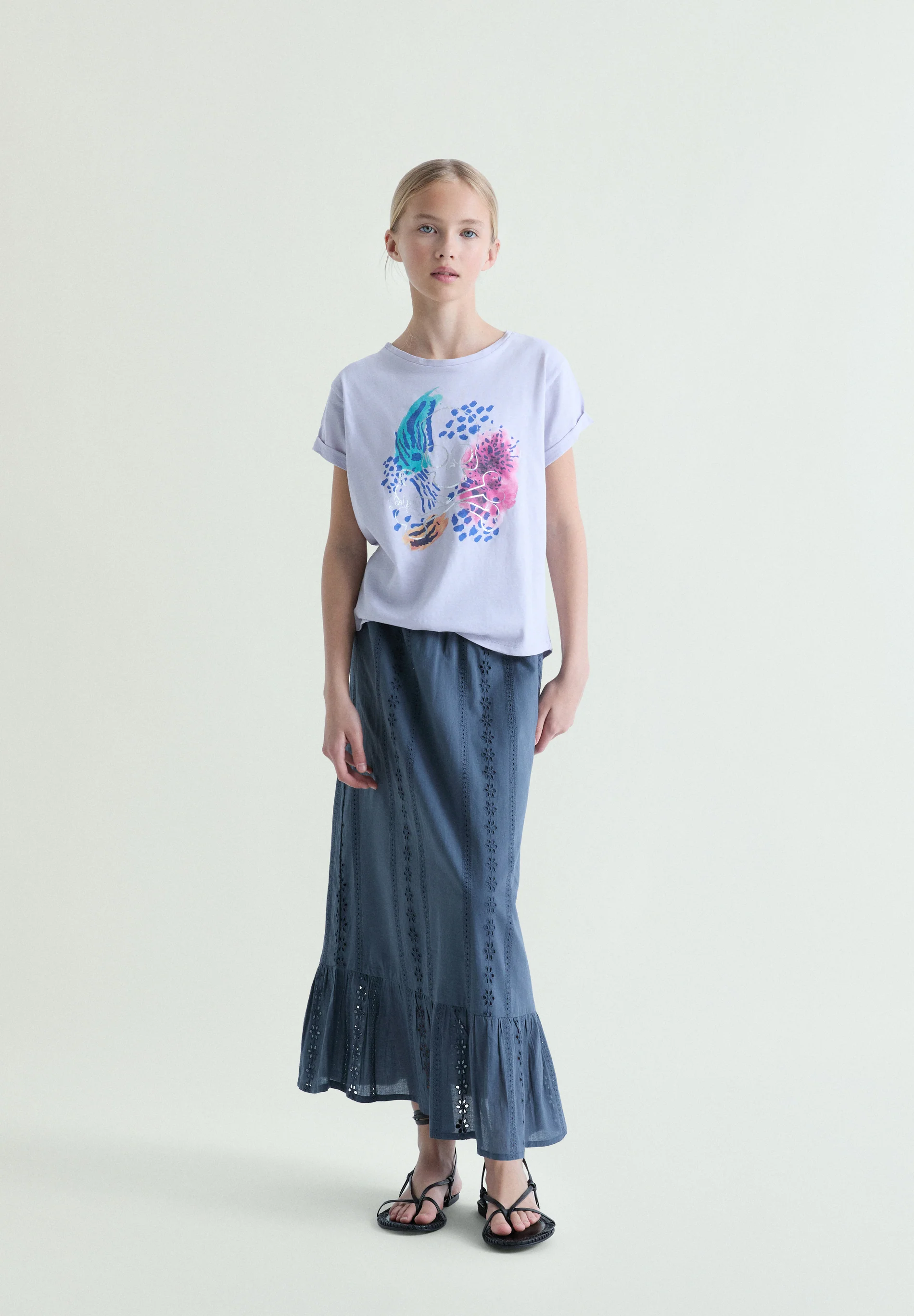 SCSWEET SKULL TEE GIRLS - Image 2