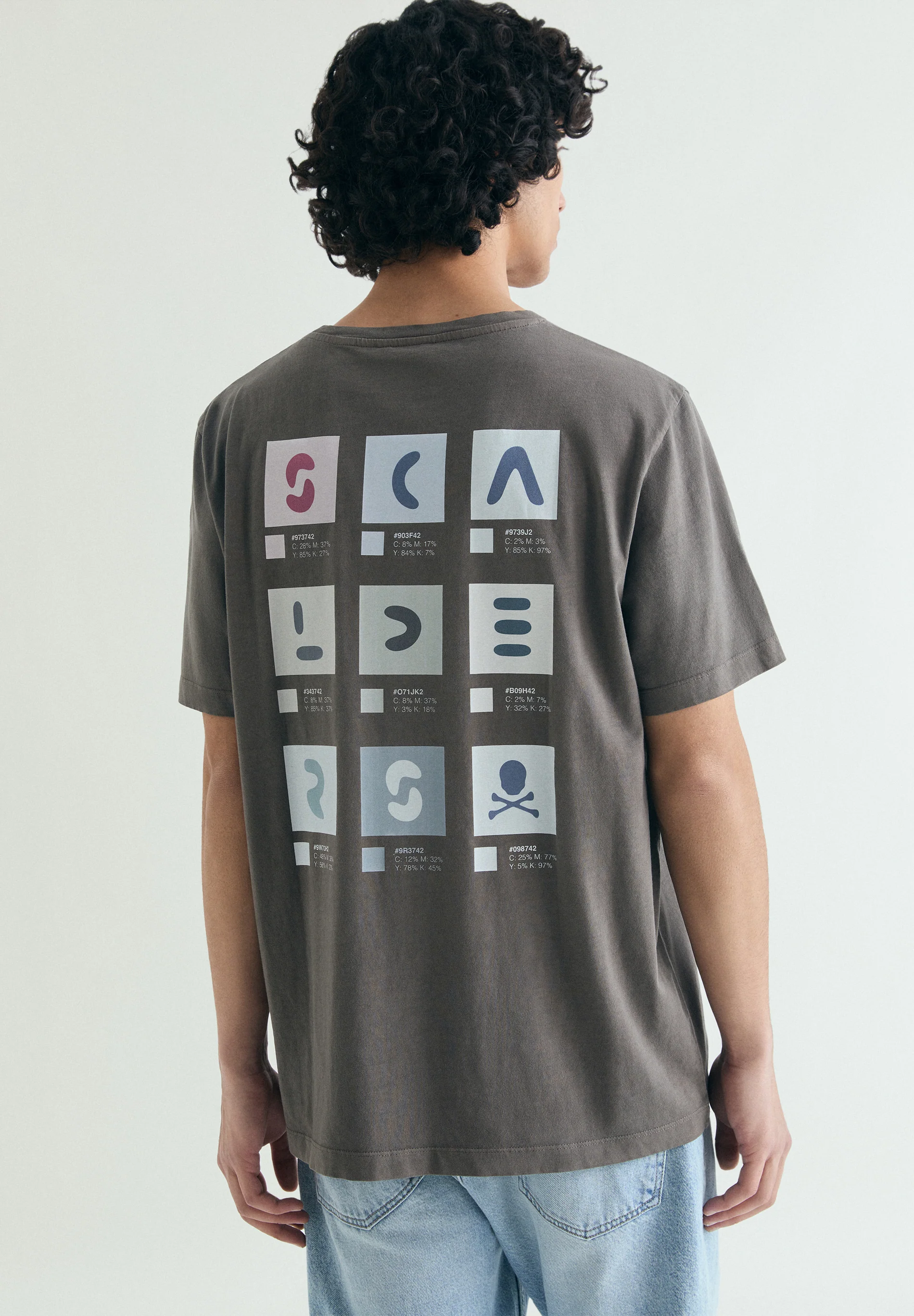 CAMISETA ESTAMPADA EFECTO LAVADO