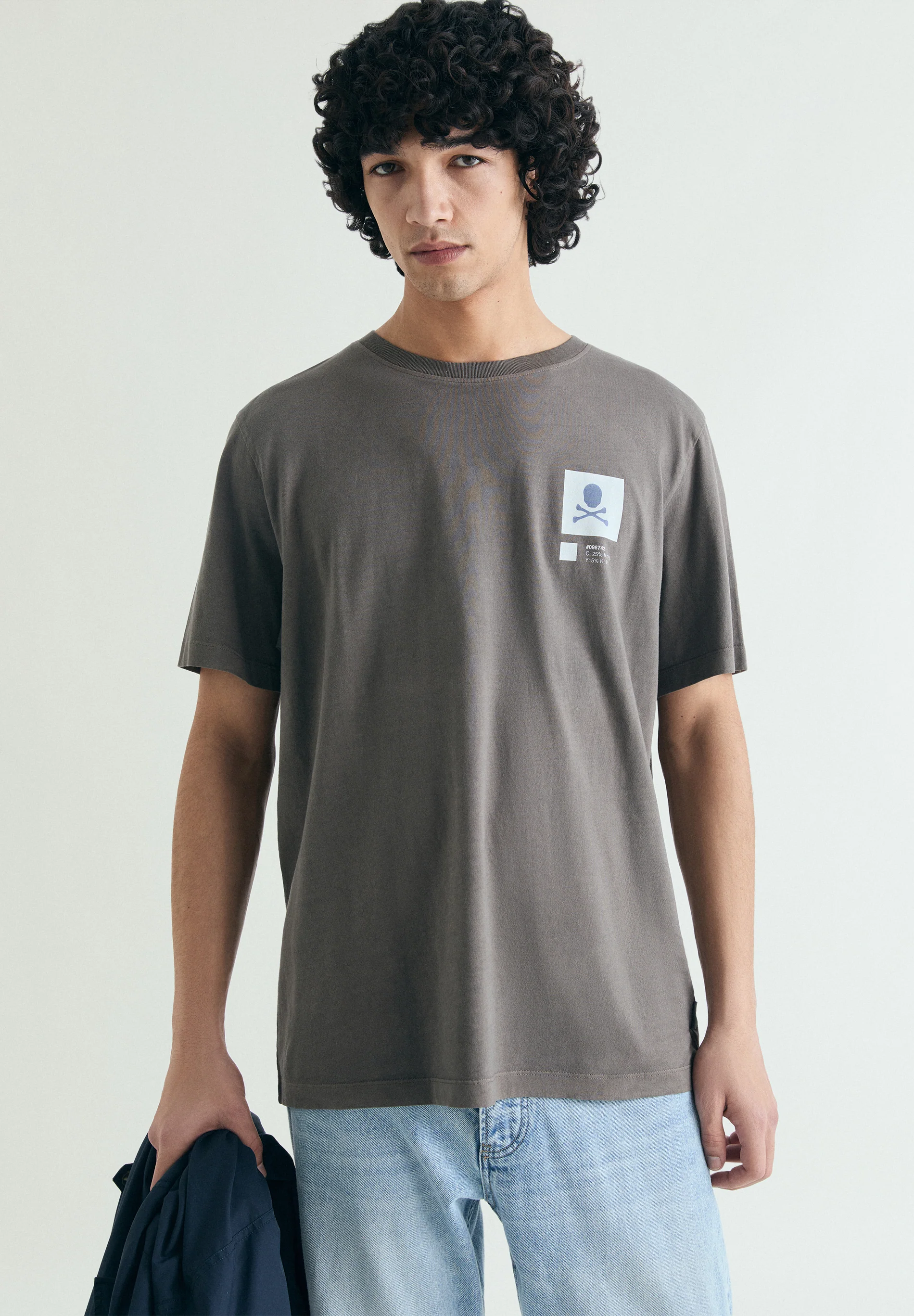 CAMISETA ESTAMPADA EFECTO LAVADO - Image 2
