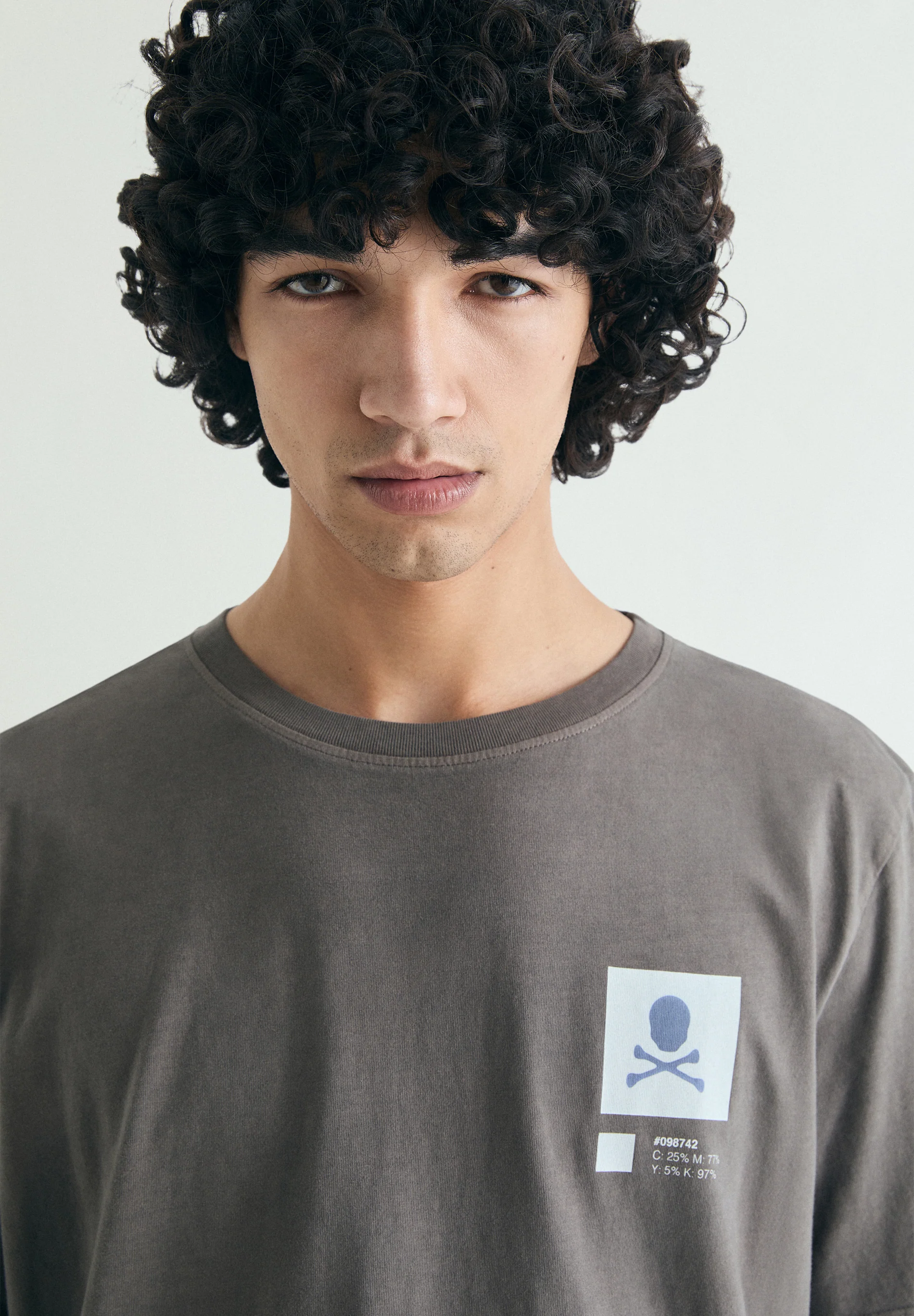 CAMISETA ESTAMPADA EFECTO LAVADO - Image 4