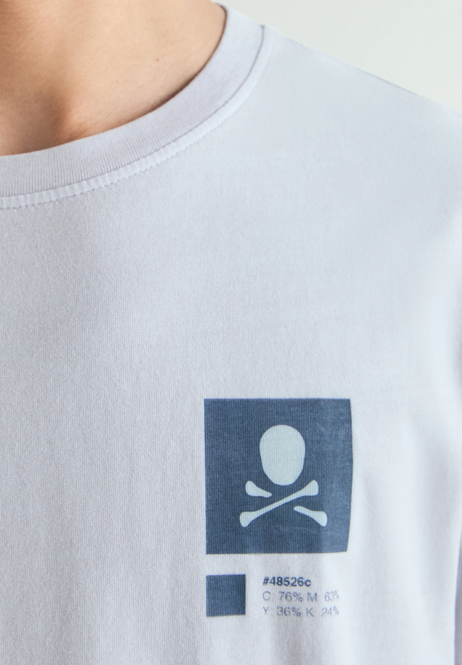 CAMISETA ESTAMPADA EFECTO LAVADO - Image 2