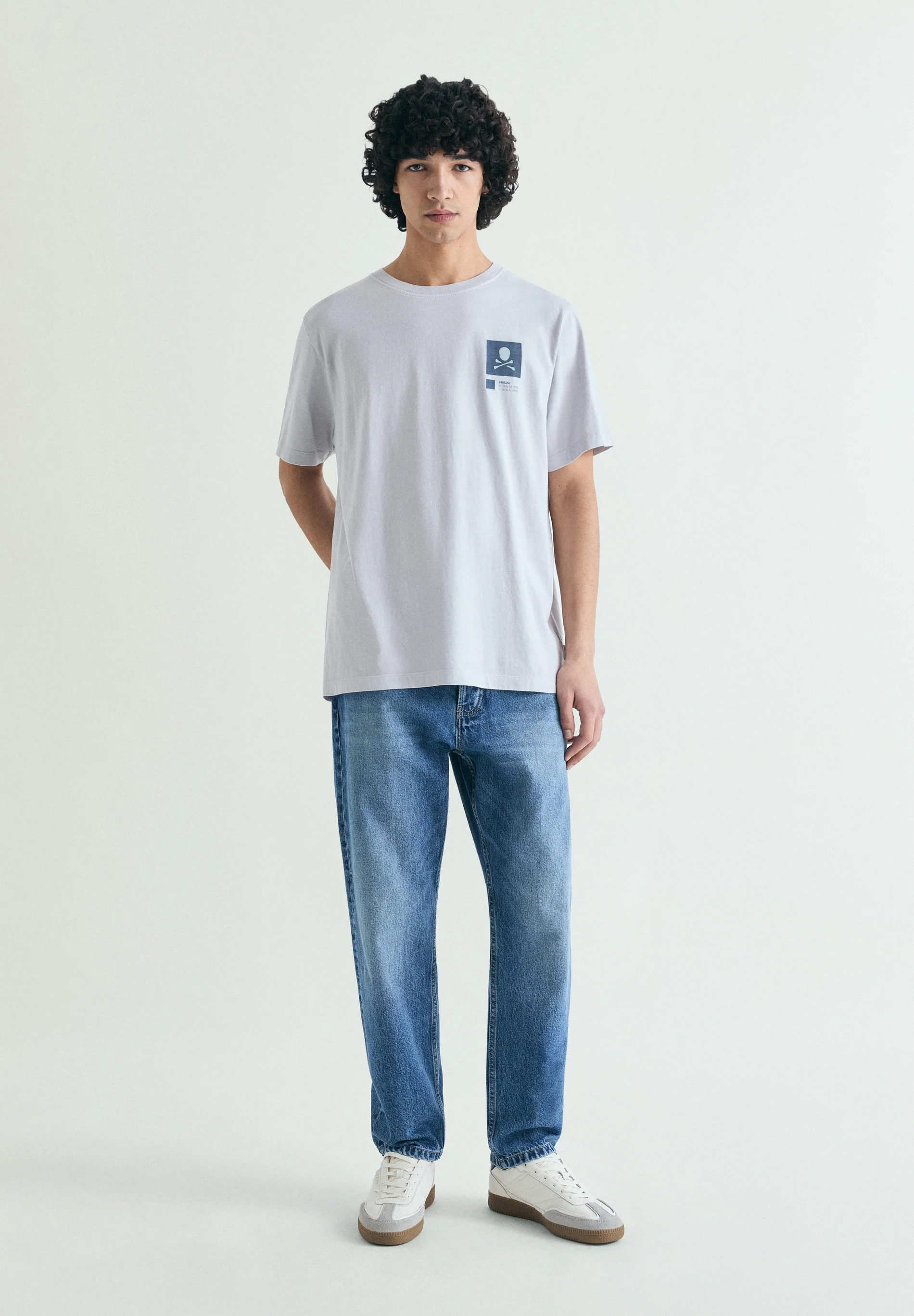 CAMISETA ESTAMPADA EFECTO LAVADO - Image 4