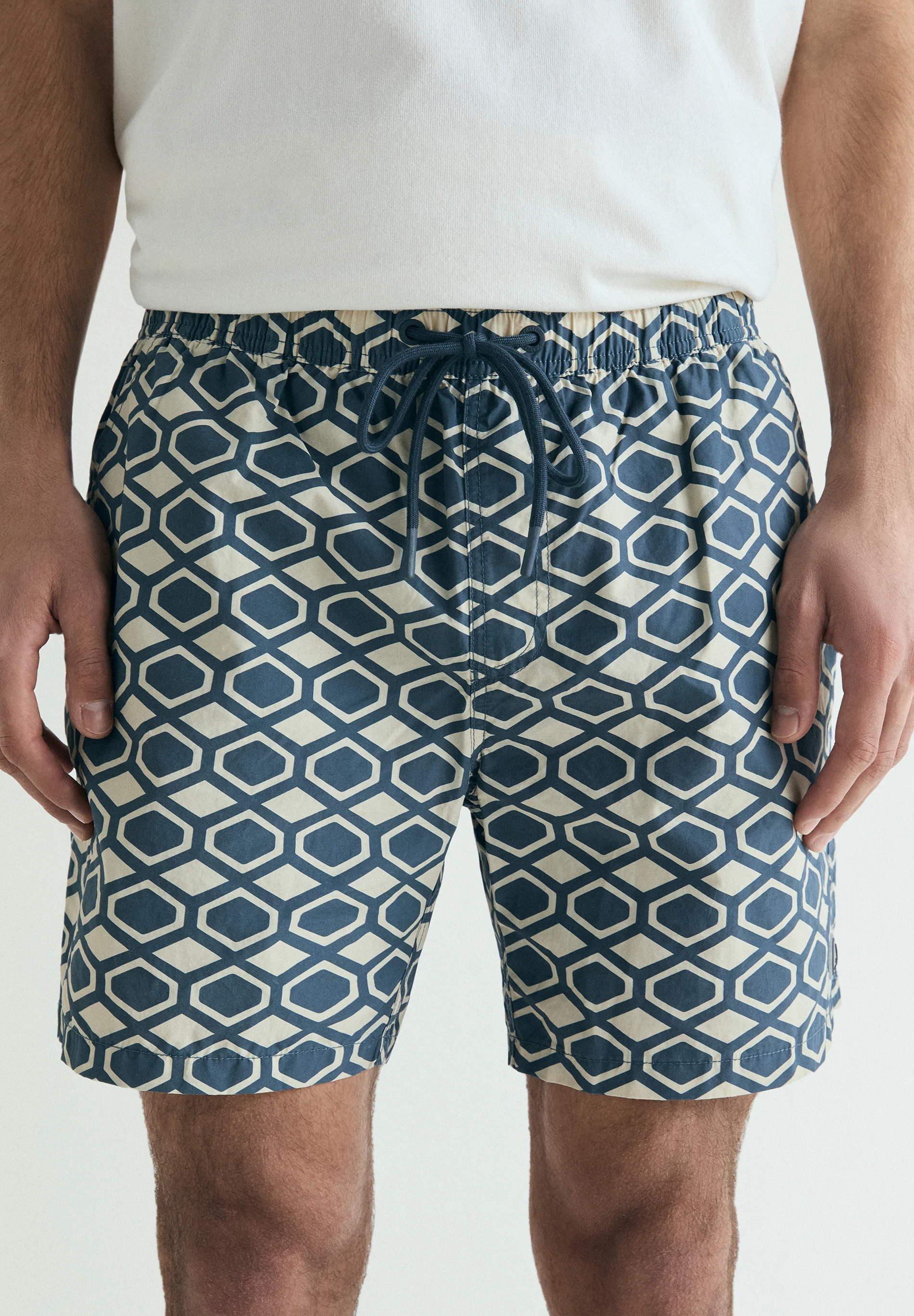 BAÑADOR ESTAMPADO GEOMÉTRICO - Image 3