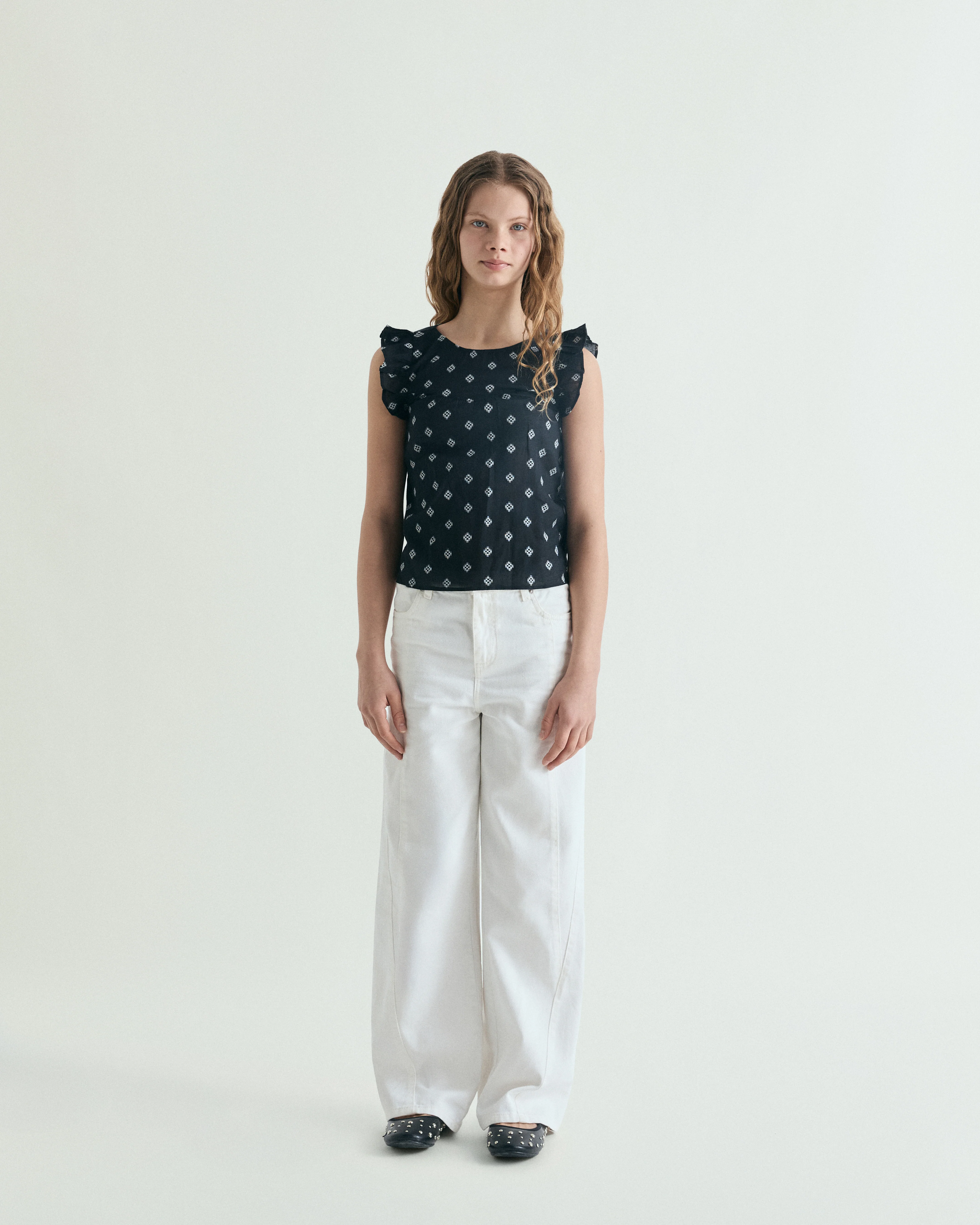 BLUSA JACQUARD MANGA SISA - Image 2