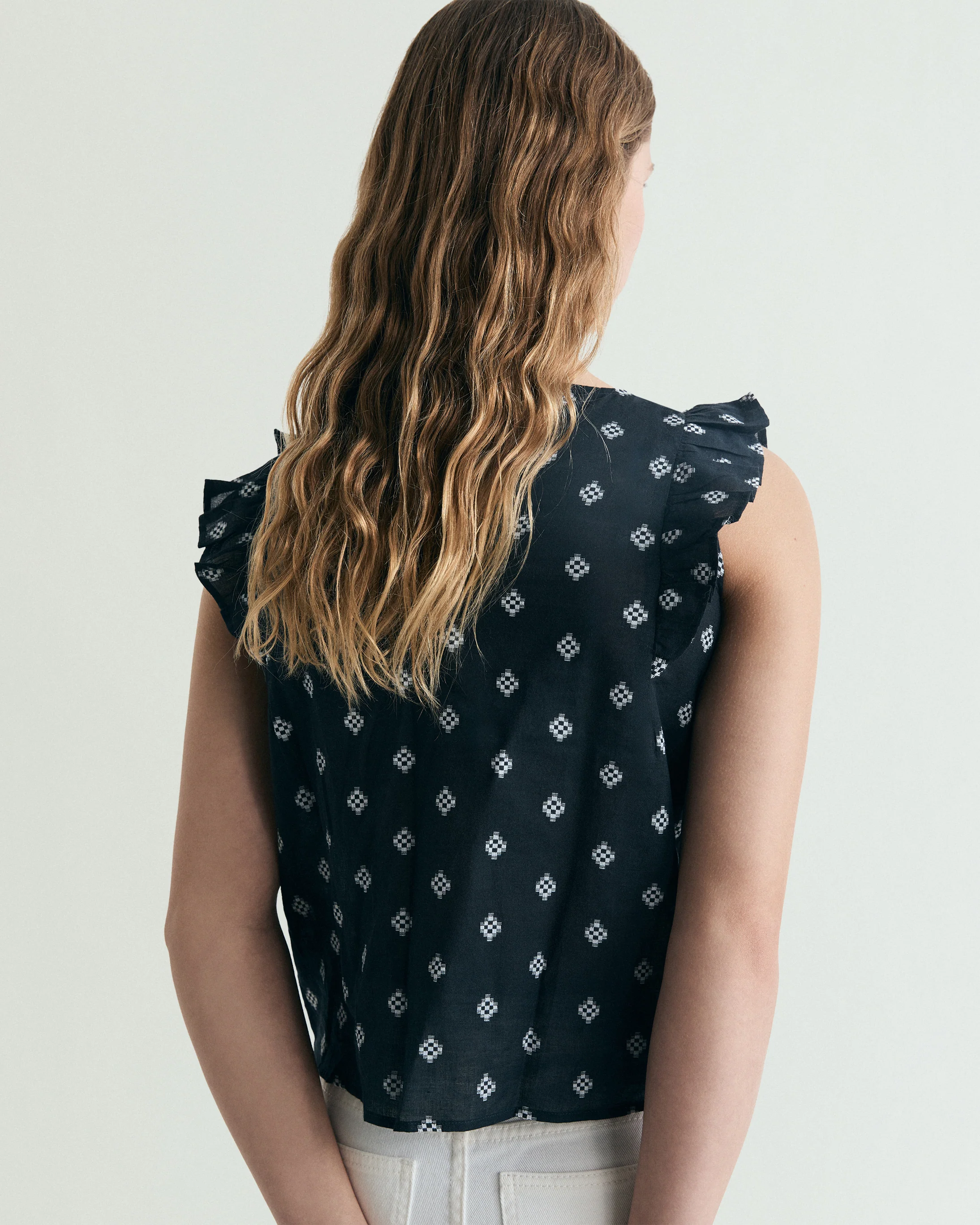 BLUSA JACQUARD MANGA SISA - Image 3