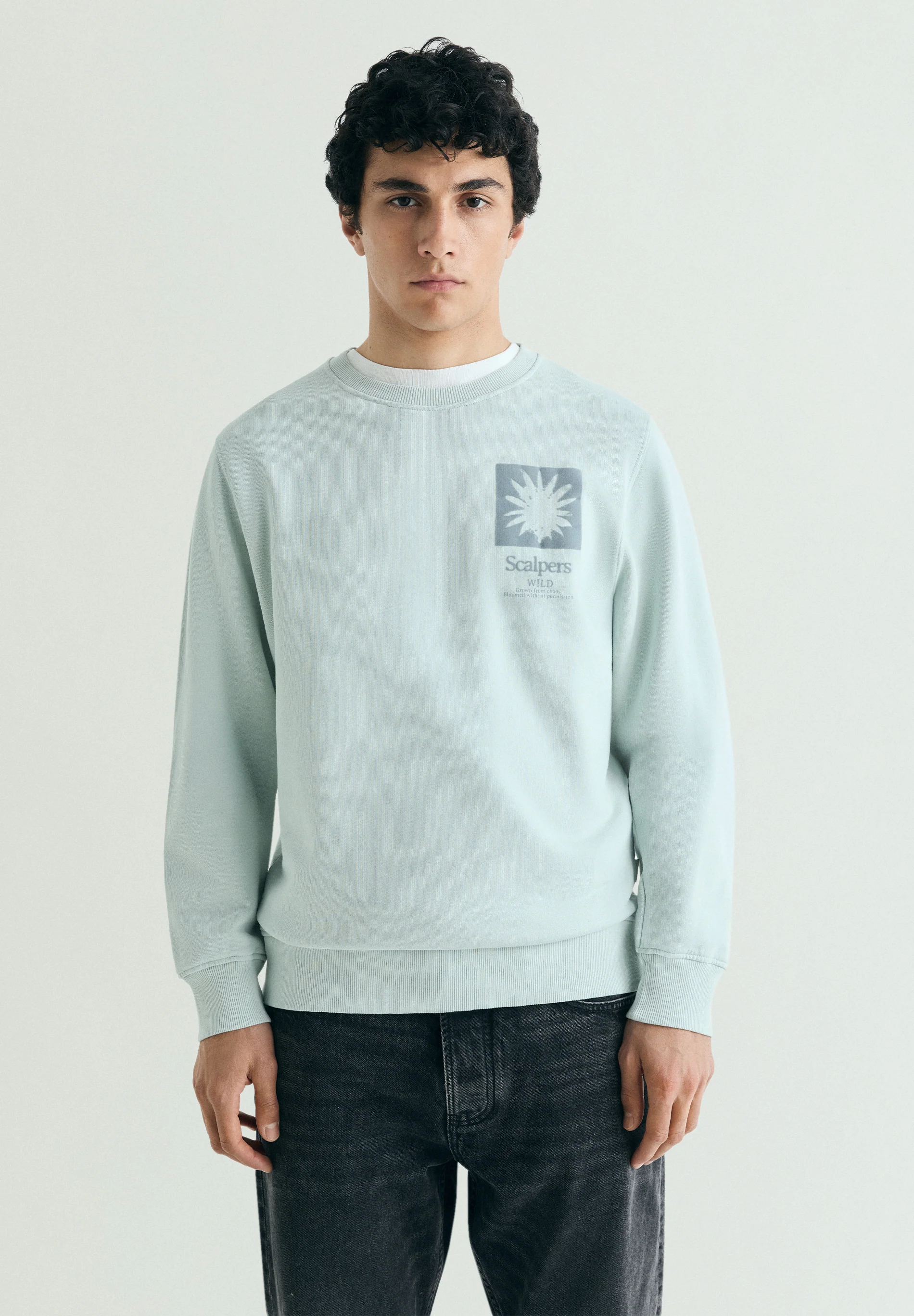 SUDADERA ESTAMPADA RELAXED FIT - Image 3