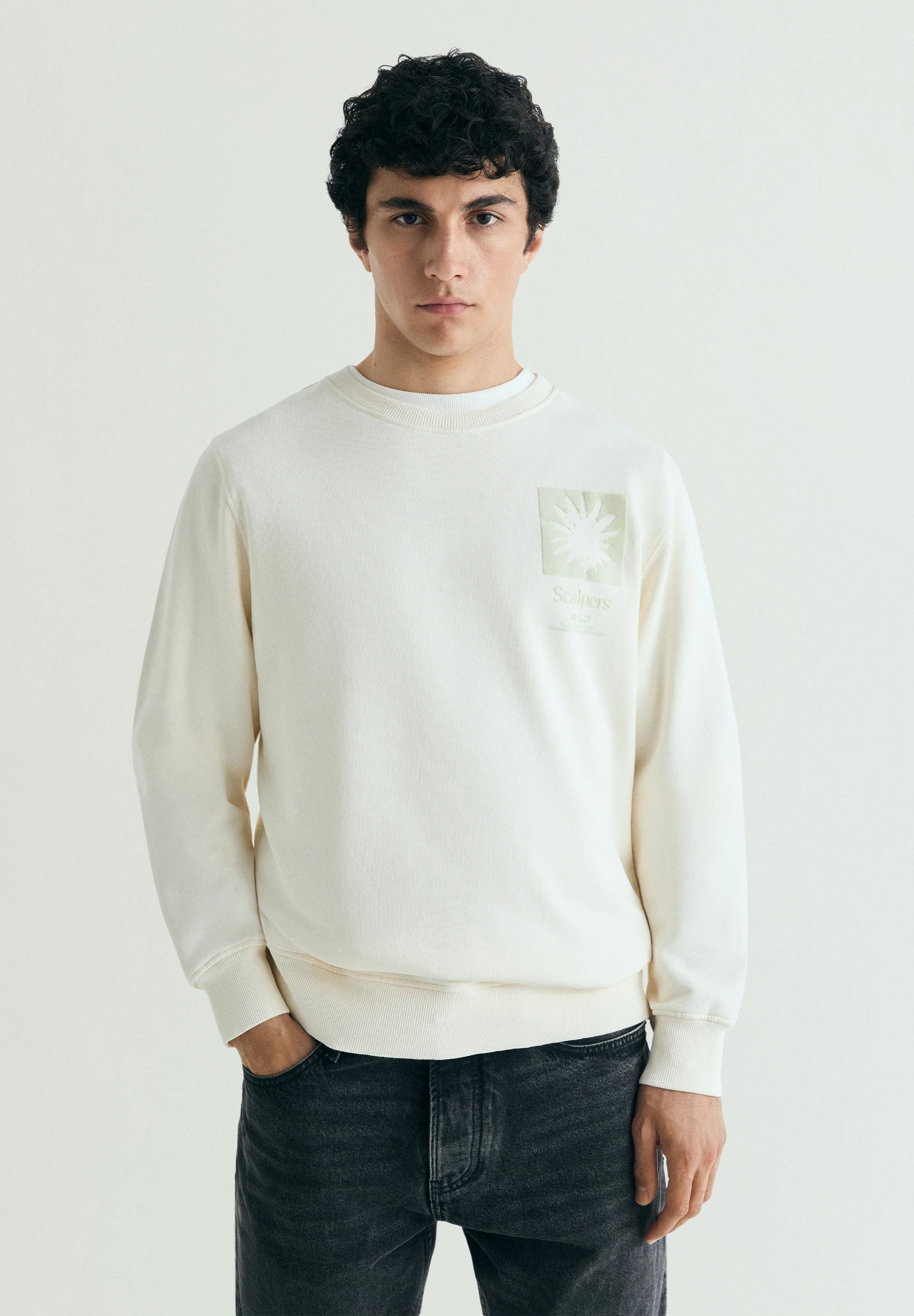 SUDADERA ESTAMPADA RELAXED FIT - Image 3
