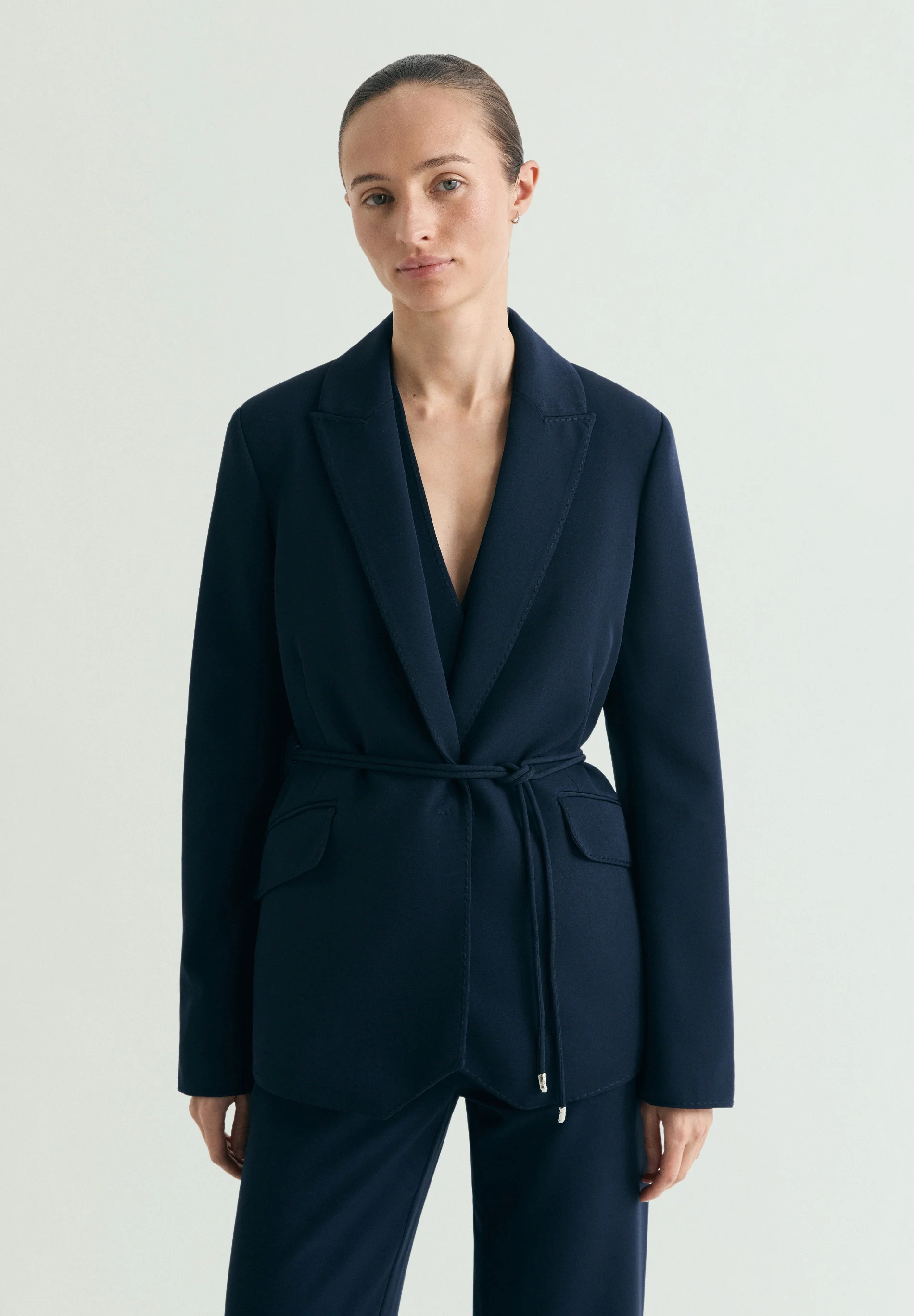 BLAZER CINTURÓN ANUDADO - Image 3