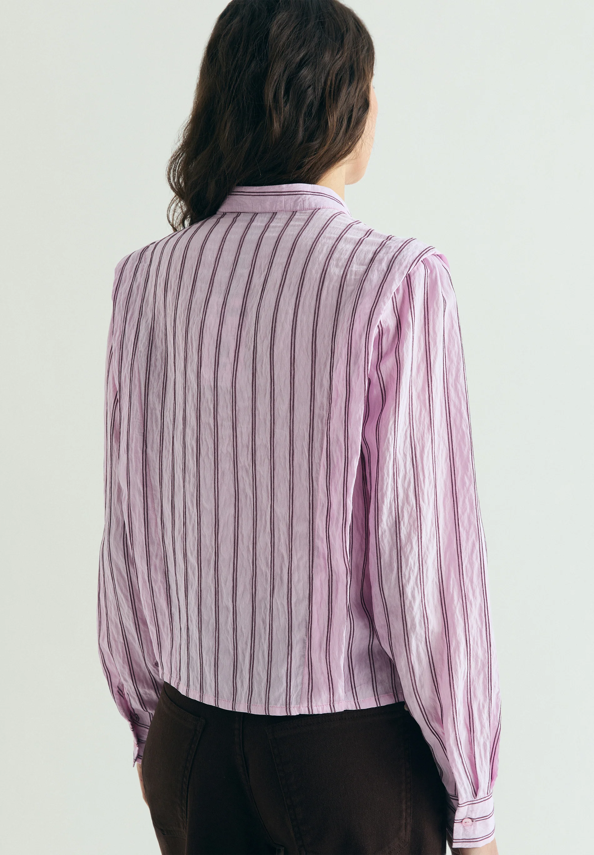 CAMISA RAYAS EFECTO HOMBRERA - Image 3