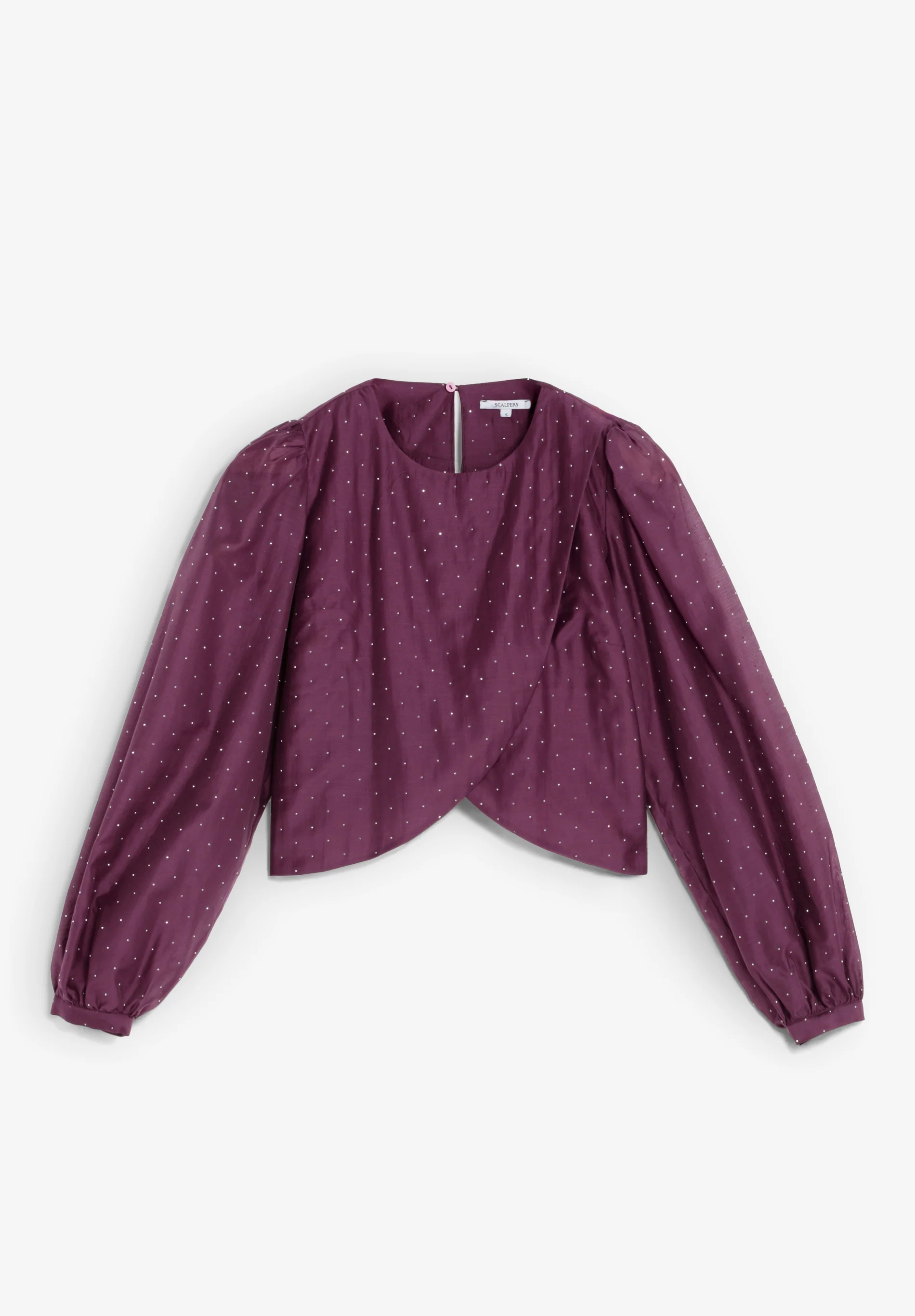 BLUSA SATINADA STRASS - Image 4