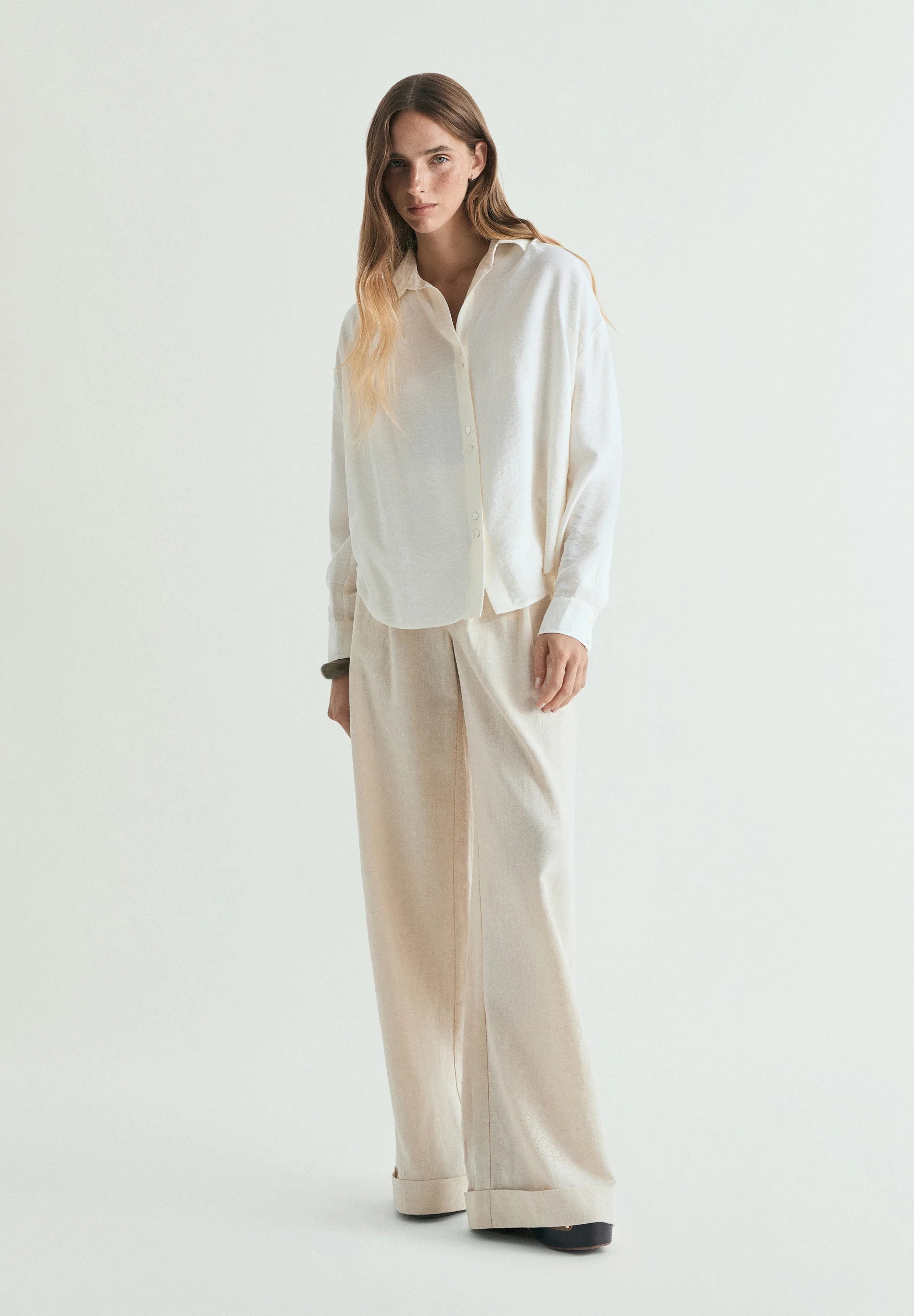 CAMISA FLUIDA PLIEGUES - Image 3