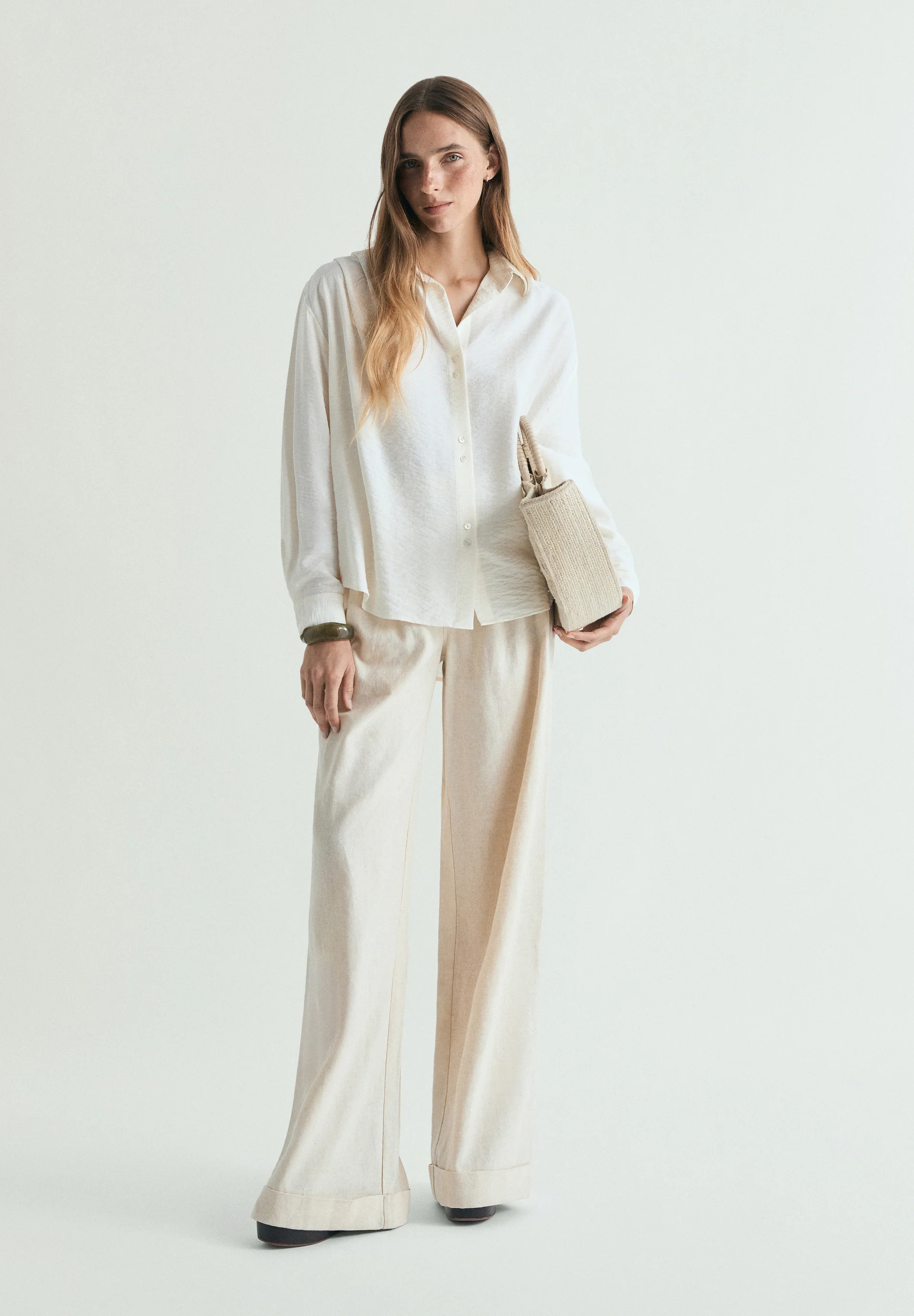 CAMISA FLUIDA PLIEGUES - Image 5