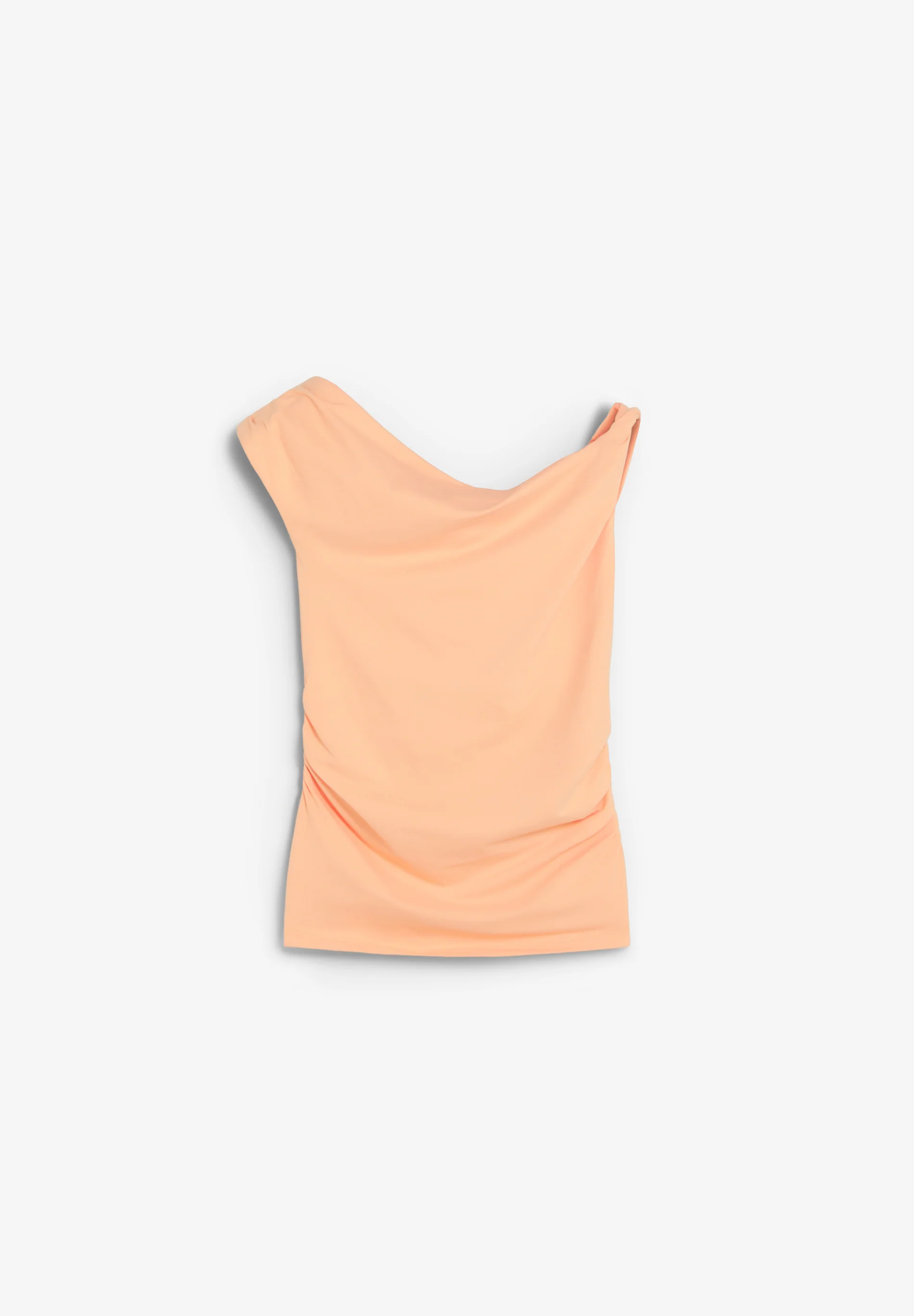 CAMISETA DRAPEADA ASIMÉTRICA