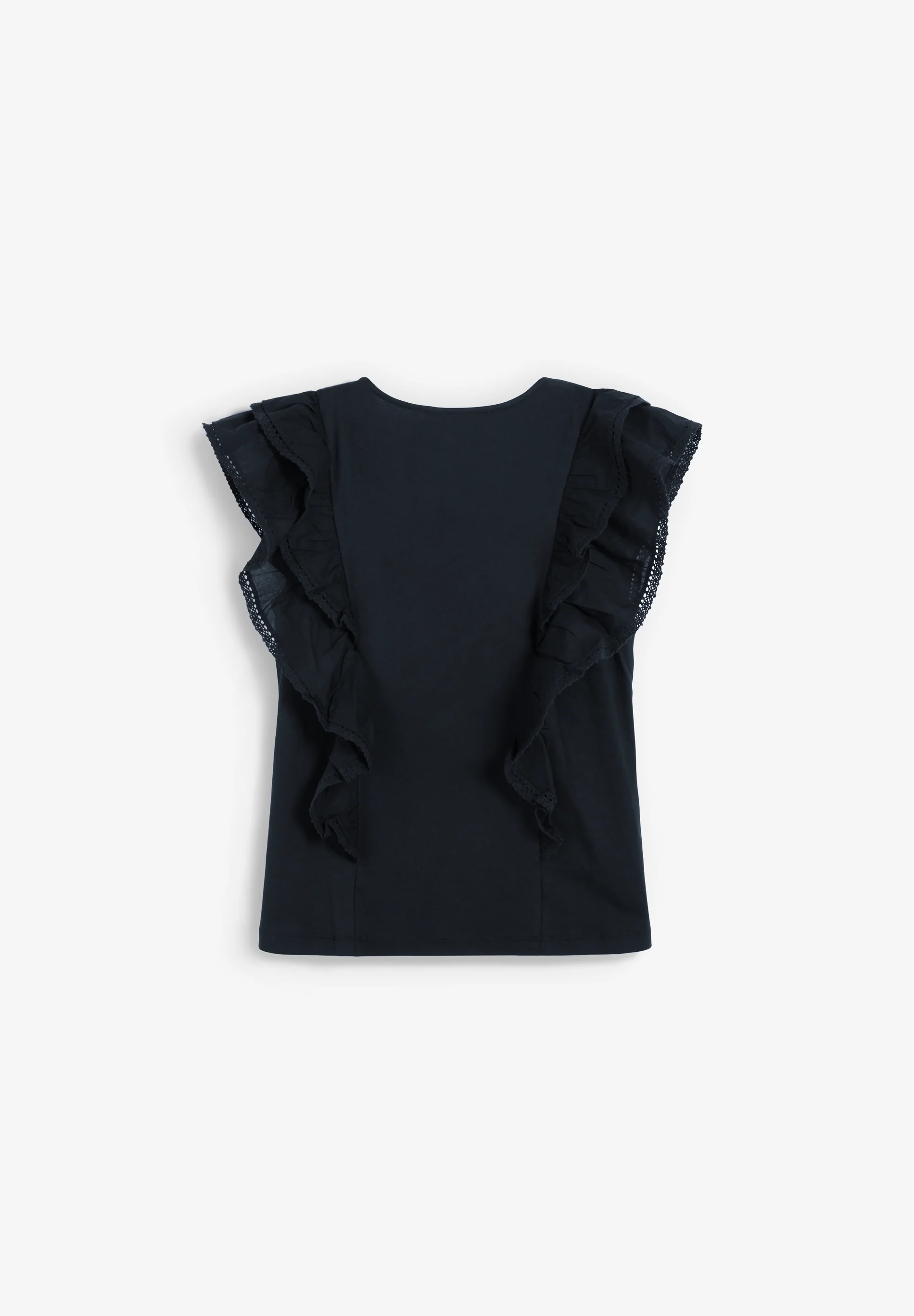 CAMISETA ALGODÓN VOLANTES - Image 2