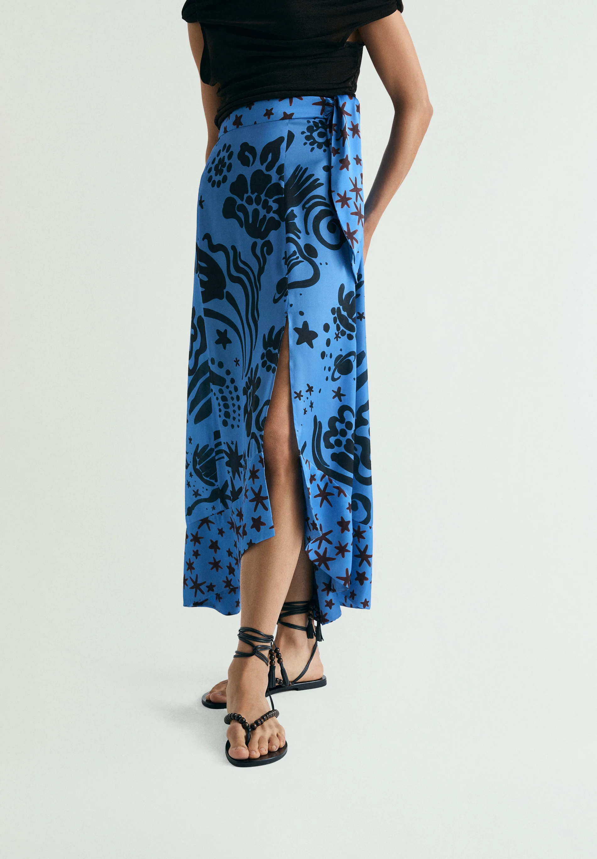 FALDA ESTAMPADO CONTRASTE - Image 3