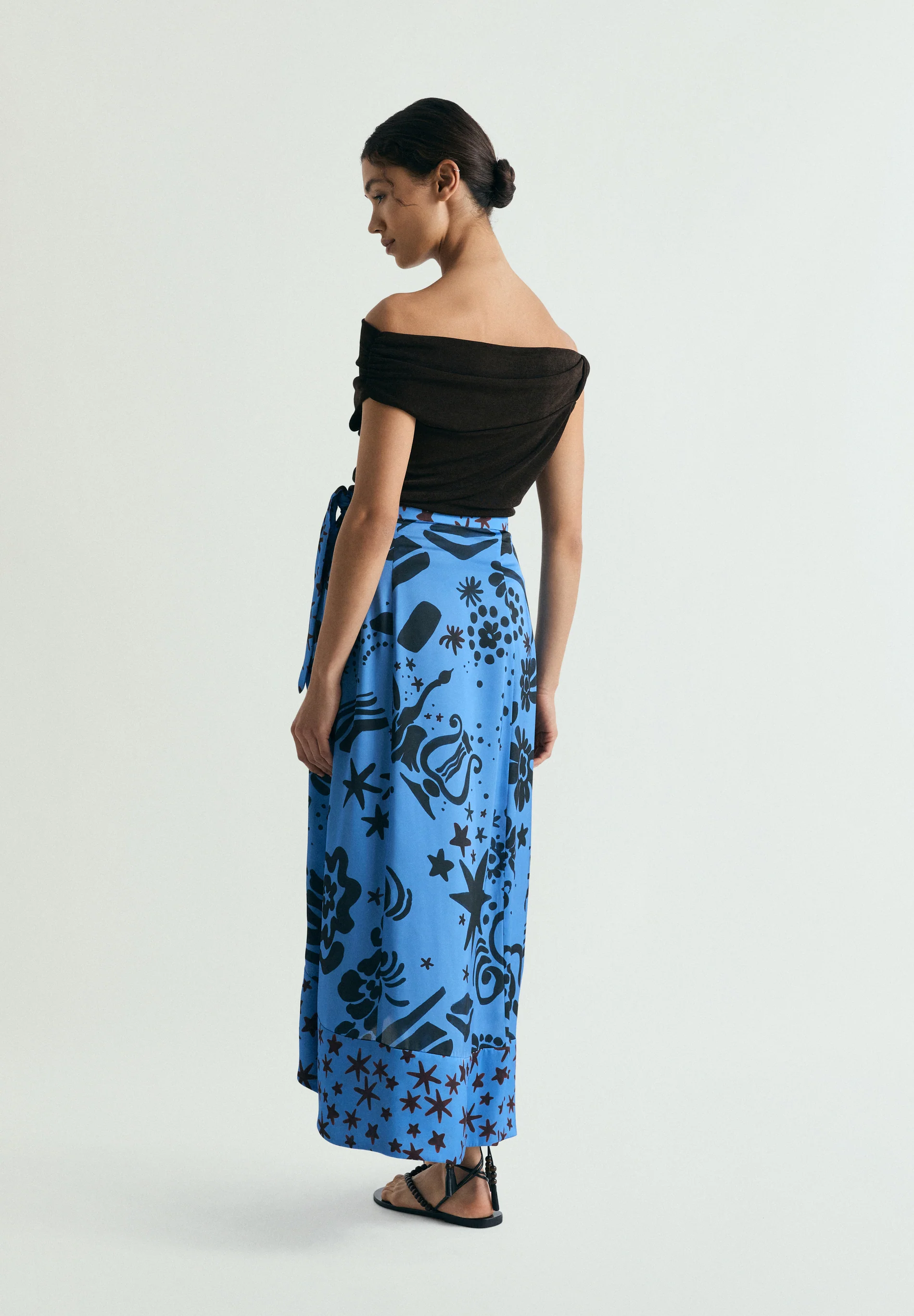 FALDA ESTAMPADO CONTRASTE - Image 4