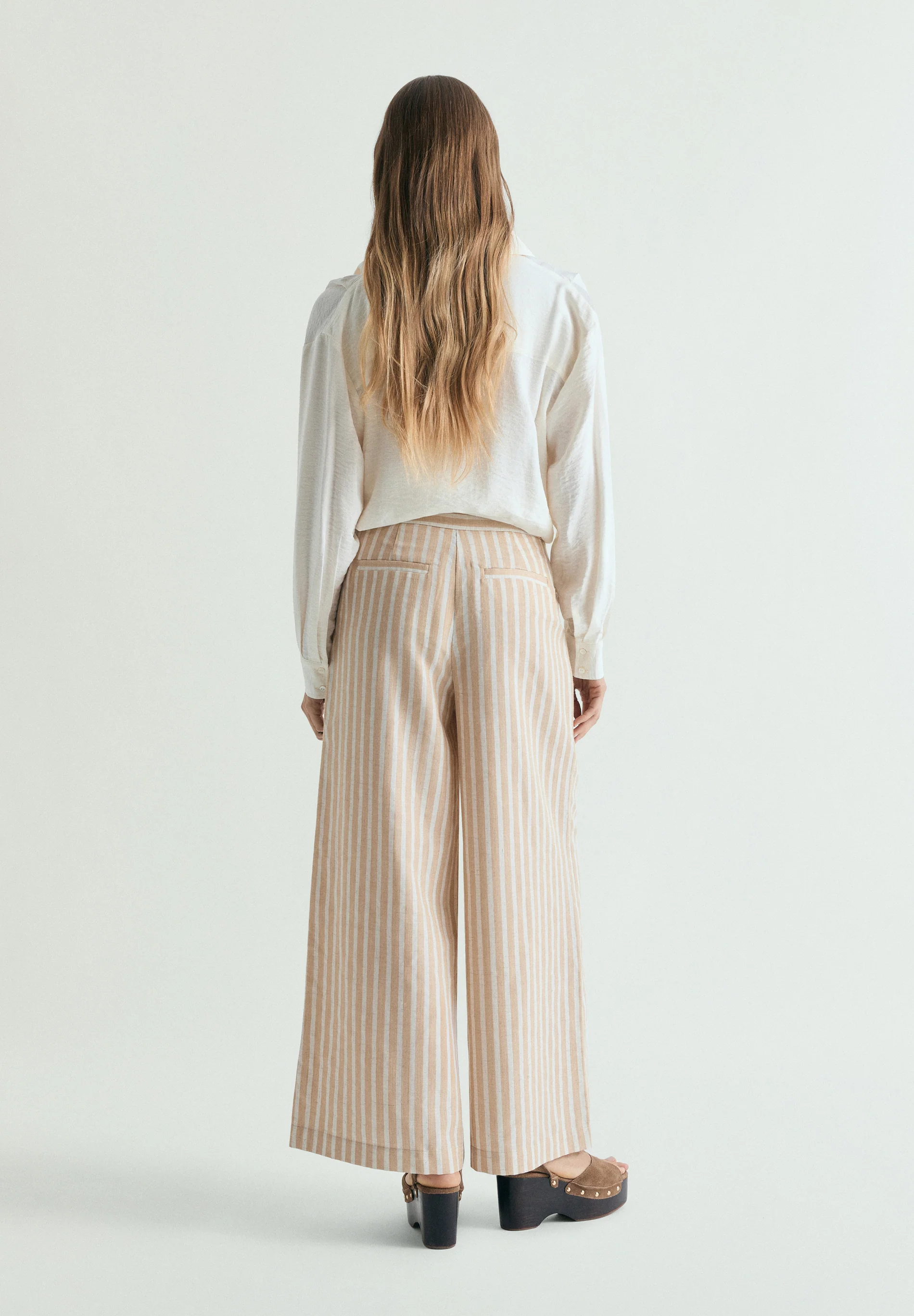 PANTALÓN RAYAS LINO - Image 3