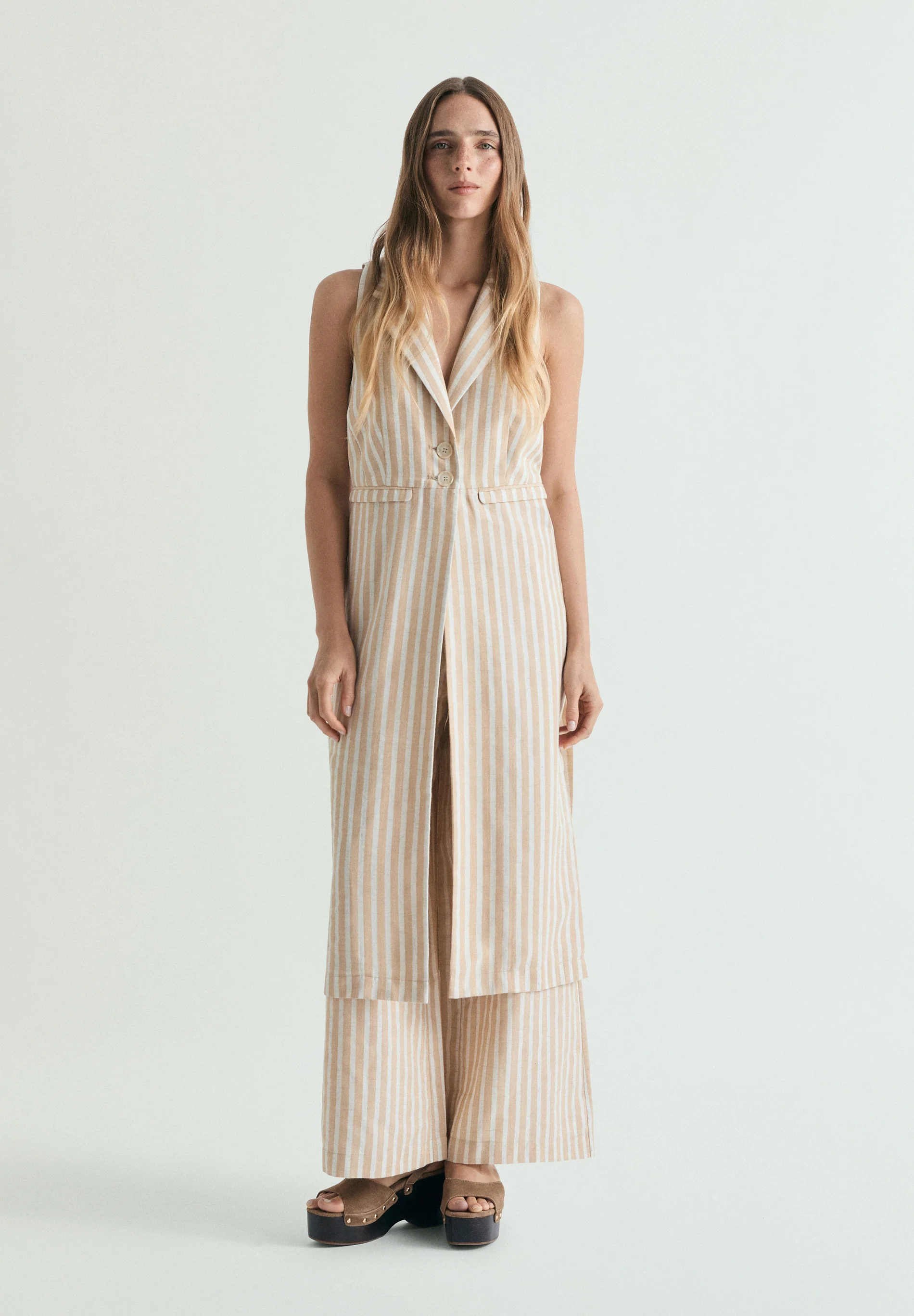 PANTALÓN RAYAS LINO - Image 4