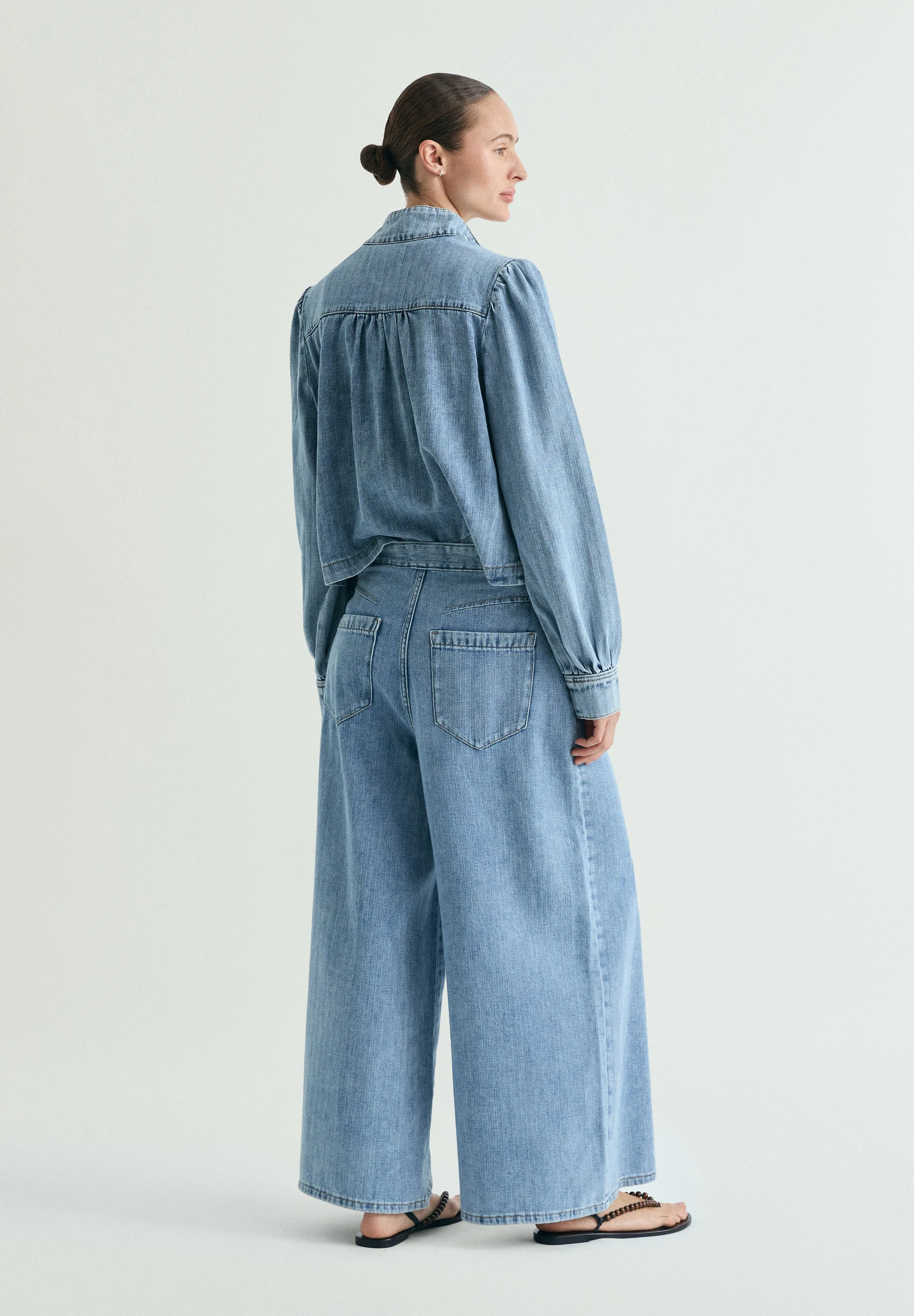 JEANS WIDE LEG EFECTO LAVADO - Image 3