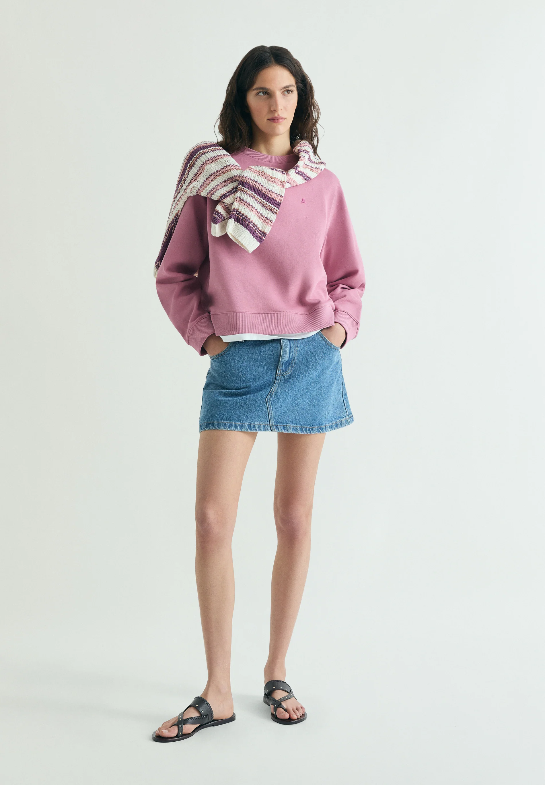 SUDADERA BÁSICA CALAVERA - Image 2