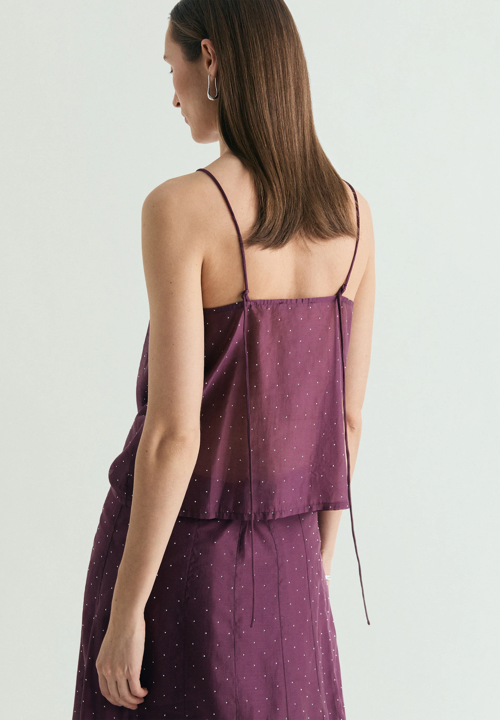 TOP SATINADO STRASS - Image 3