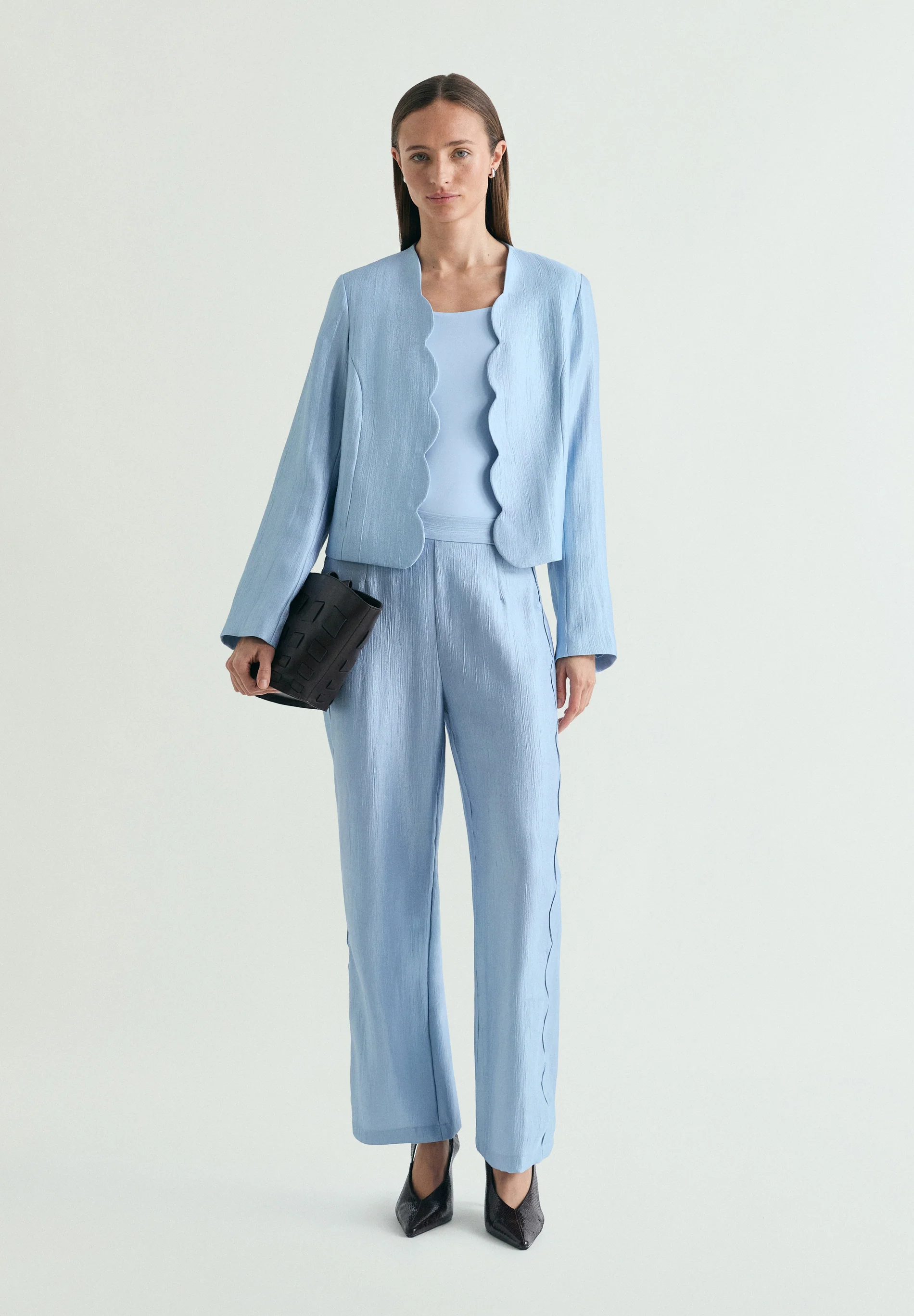 BLAZER CROP JACQUARD - Image 2