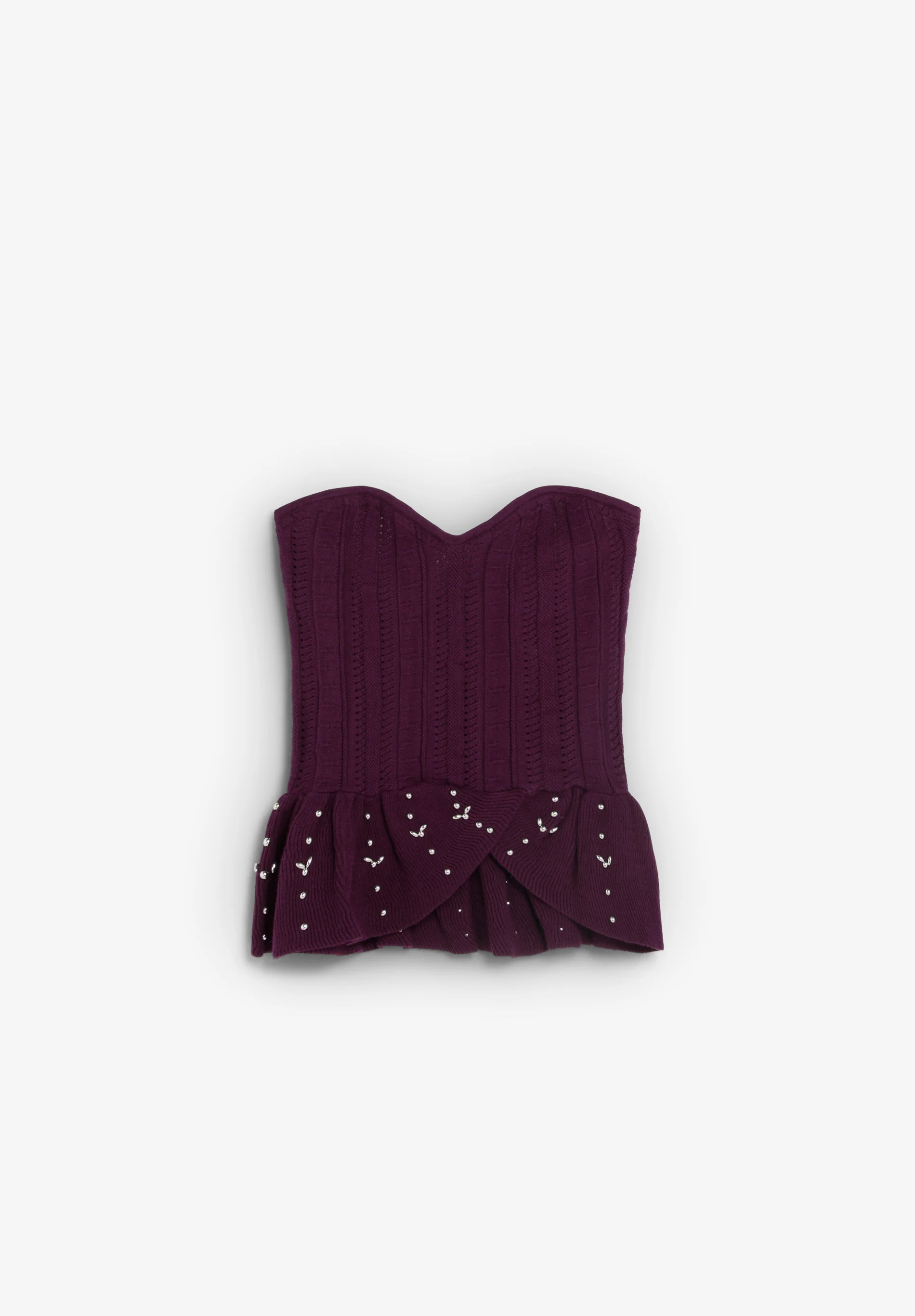 TOP PEPLUM STRASS - Image 5