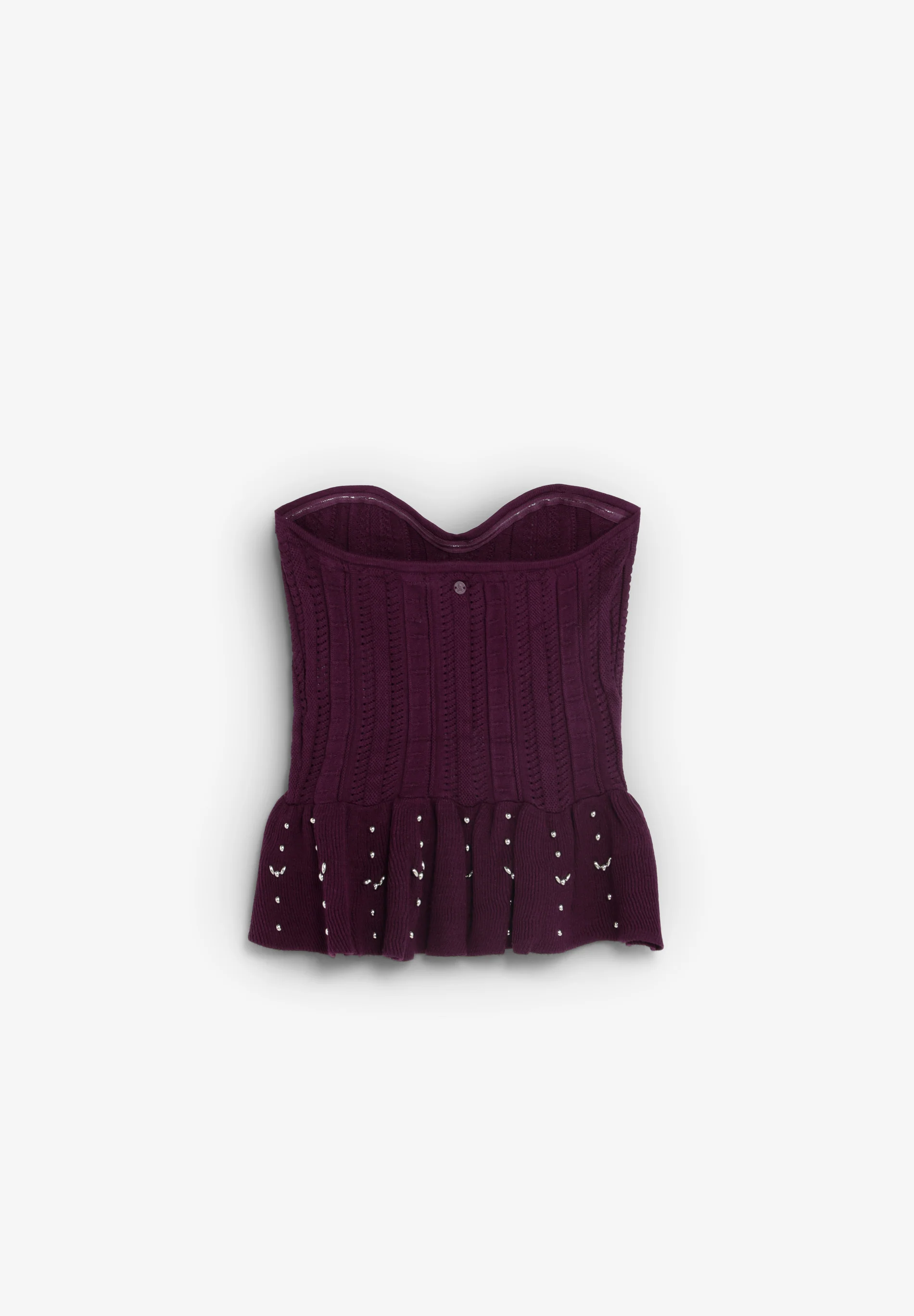 TOP PEPLUM STRASS - Image 6