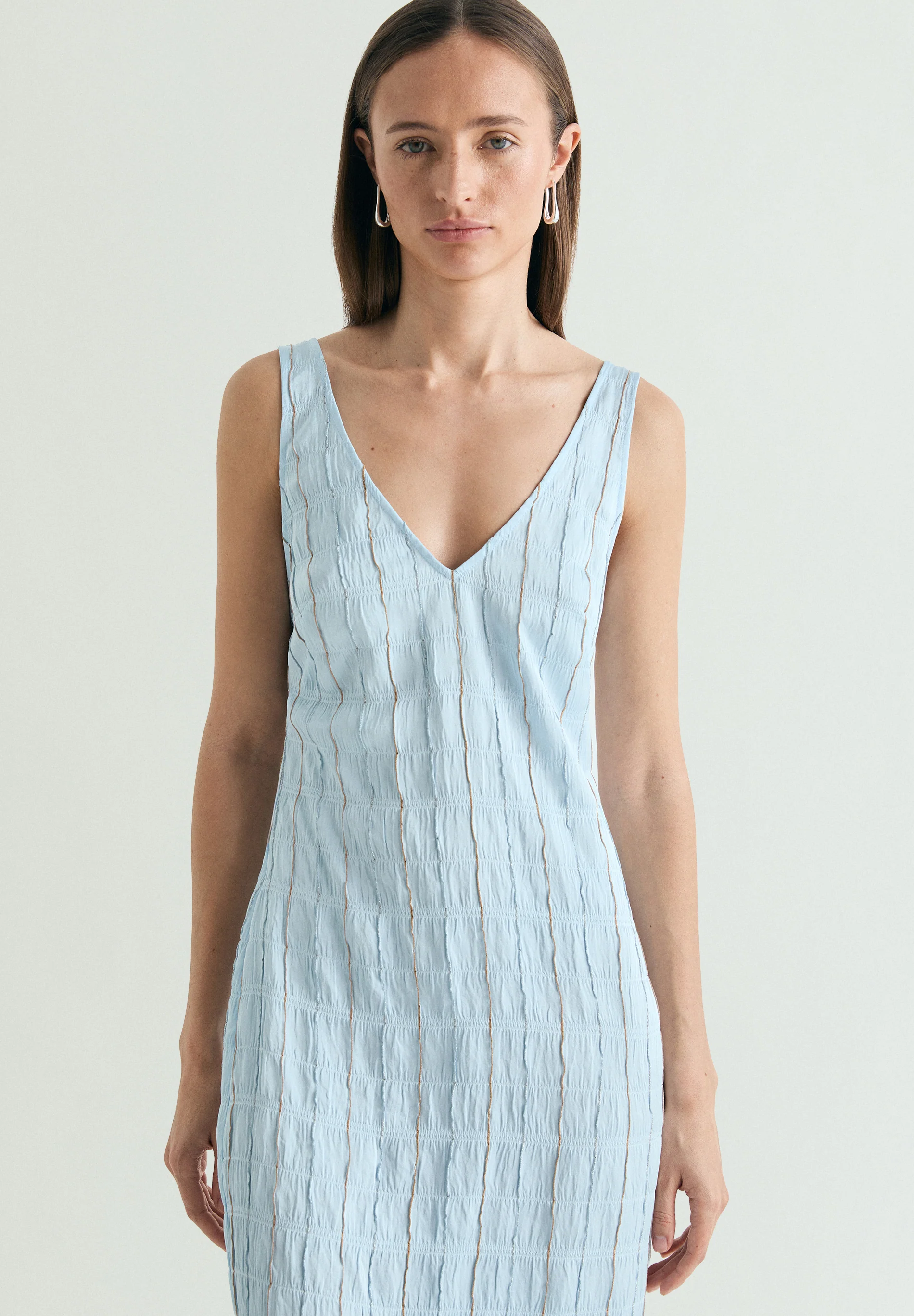 VESTIDO MIDI TEXTURA - Image 2