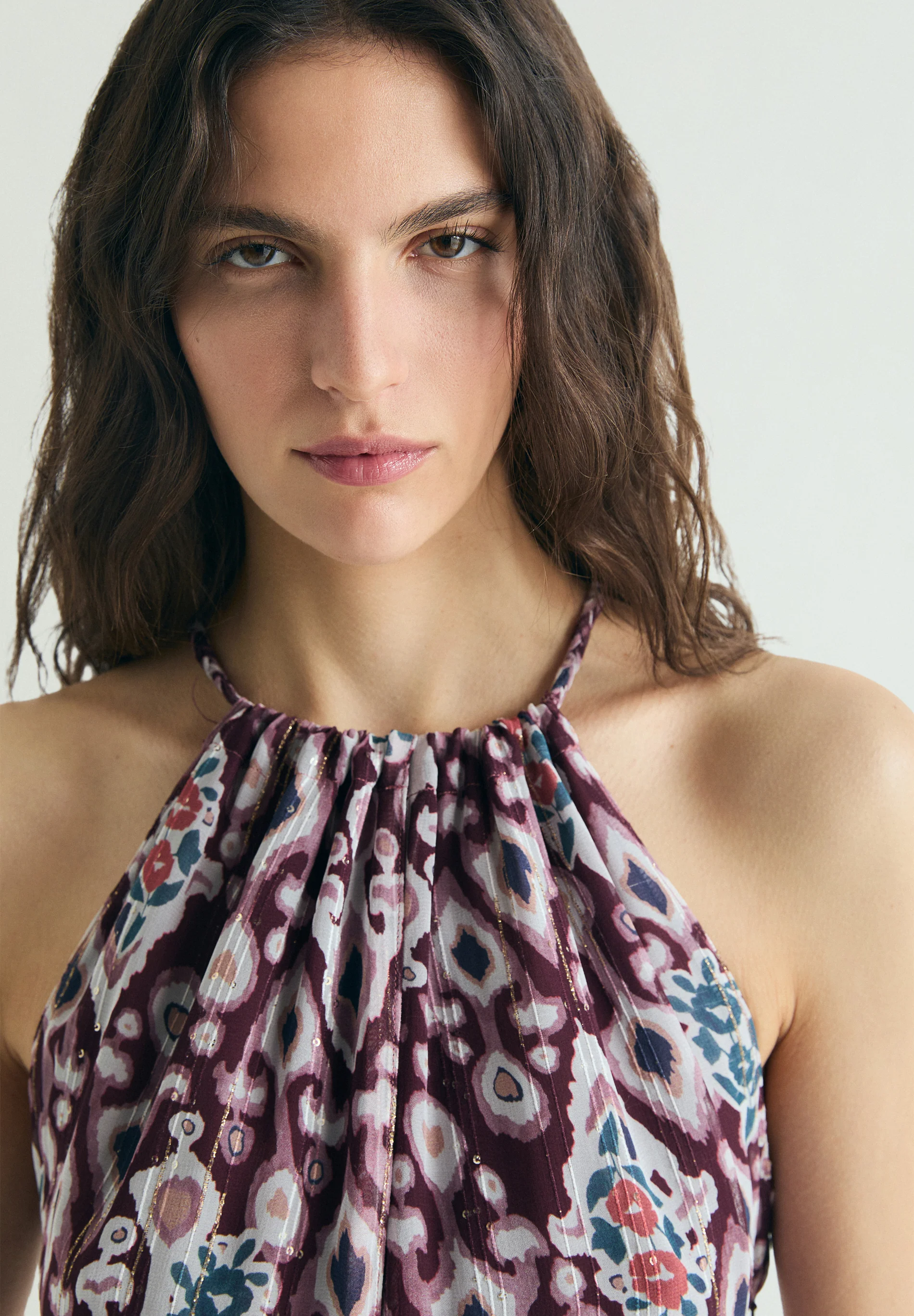 VESTIDO MIDI ESTAMPADO - Image 3