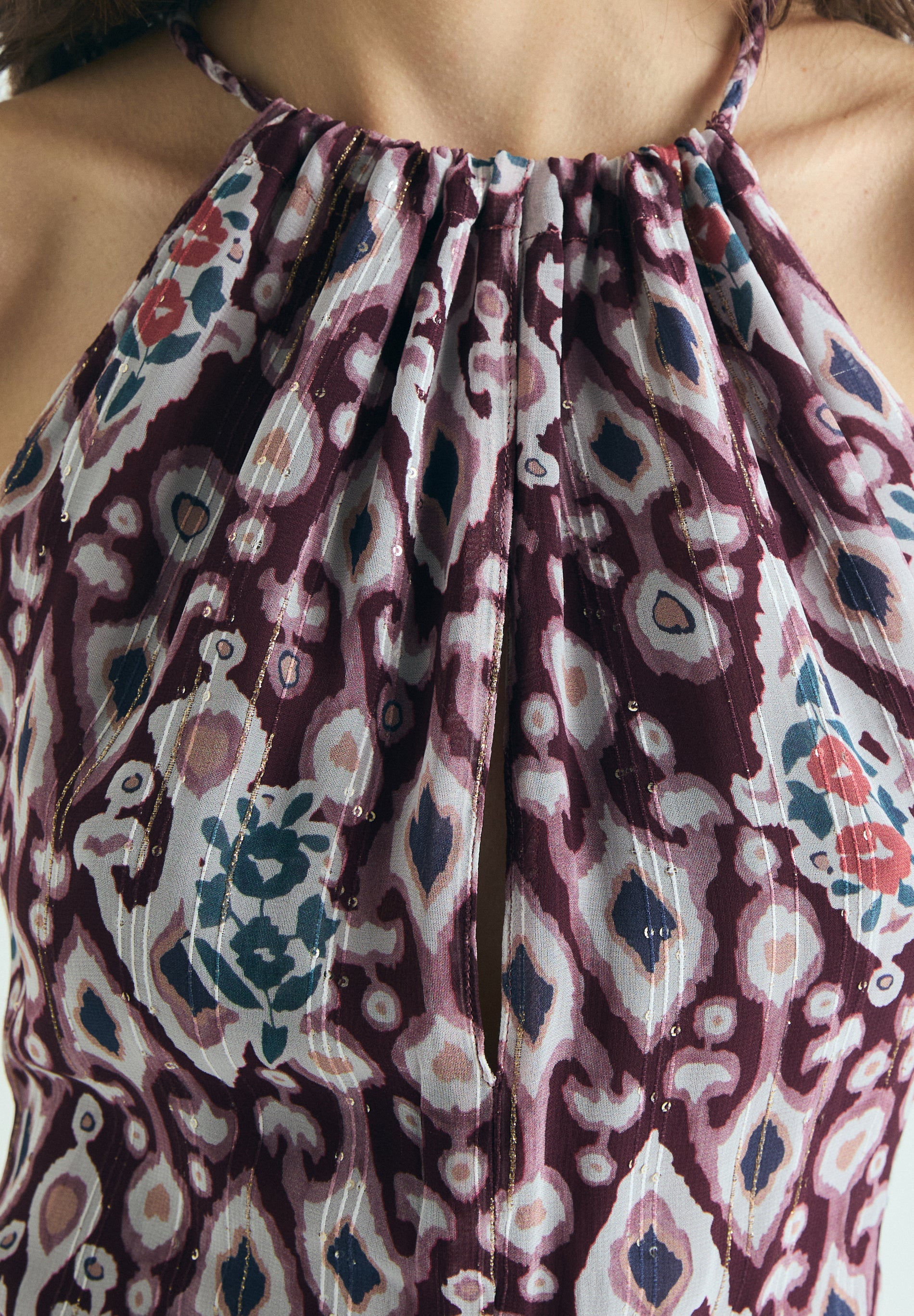 VESTIDO MIDI ESTAMPADO - Image 4