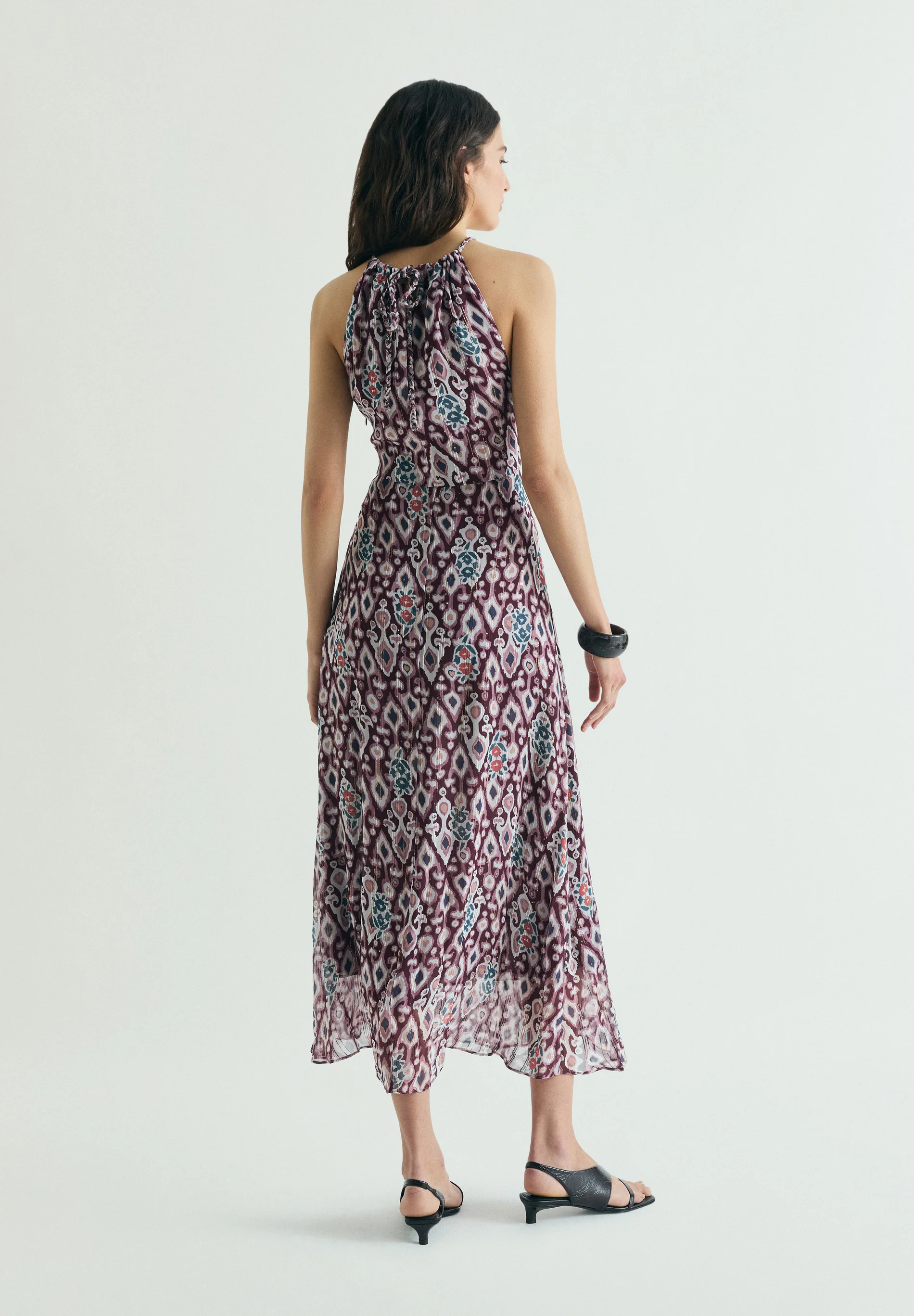 VESTIDO MIDI ESTAMPADO - Image 5