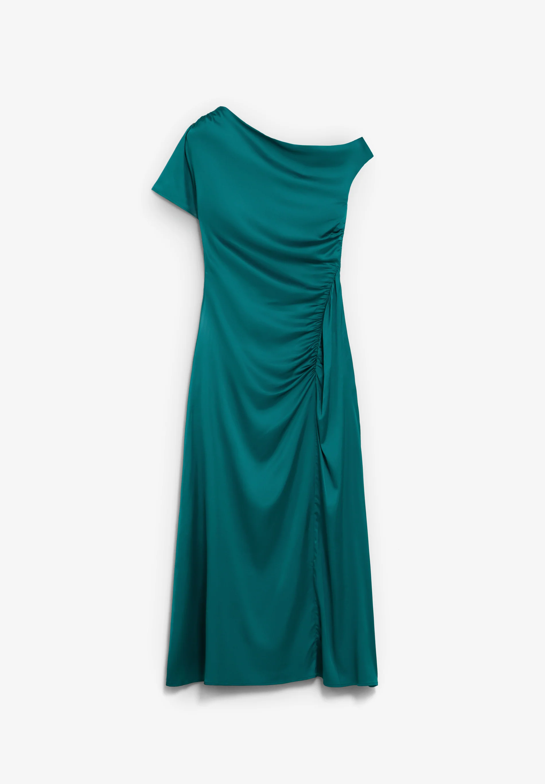 VESTIDO ASIMÉTRICO SATINADO - Image 4