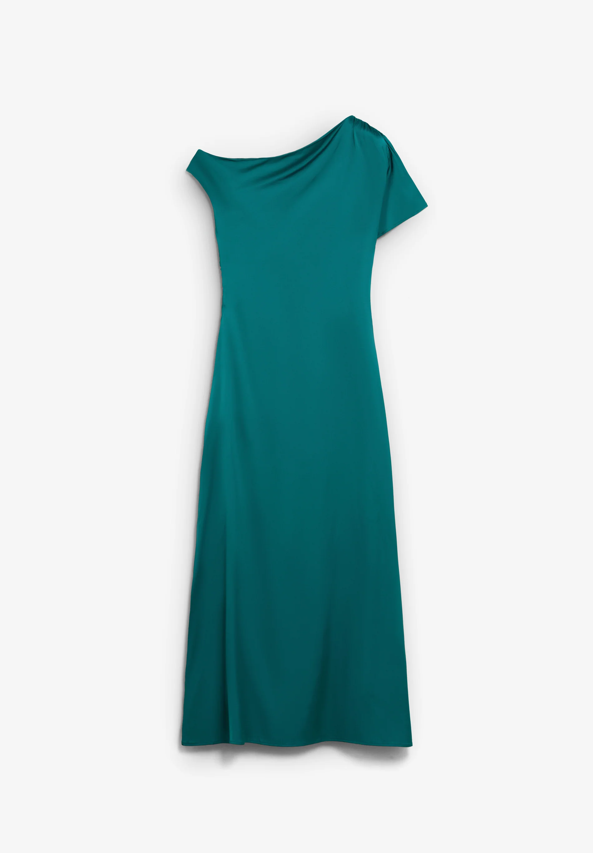 VESTIDO ASIMÉTRICO SATINADO - Image 5