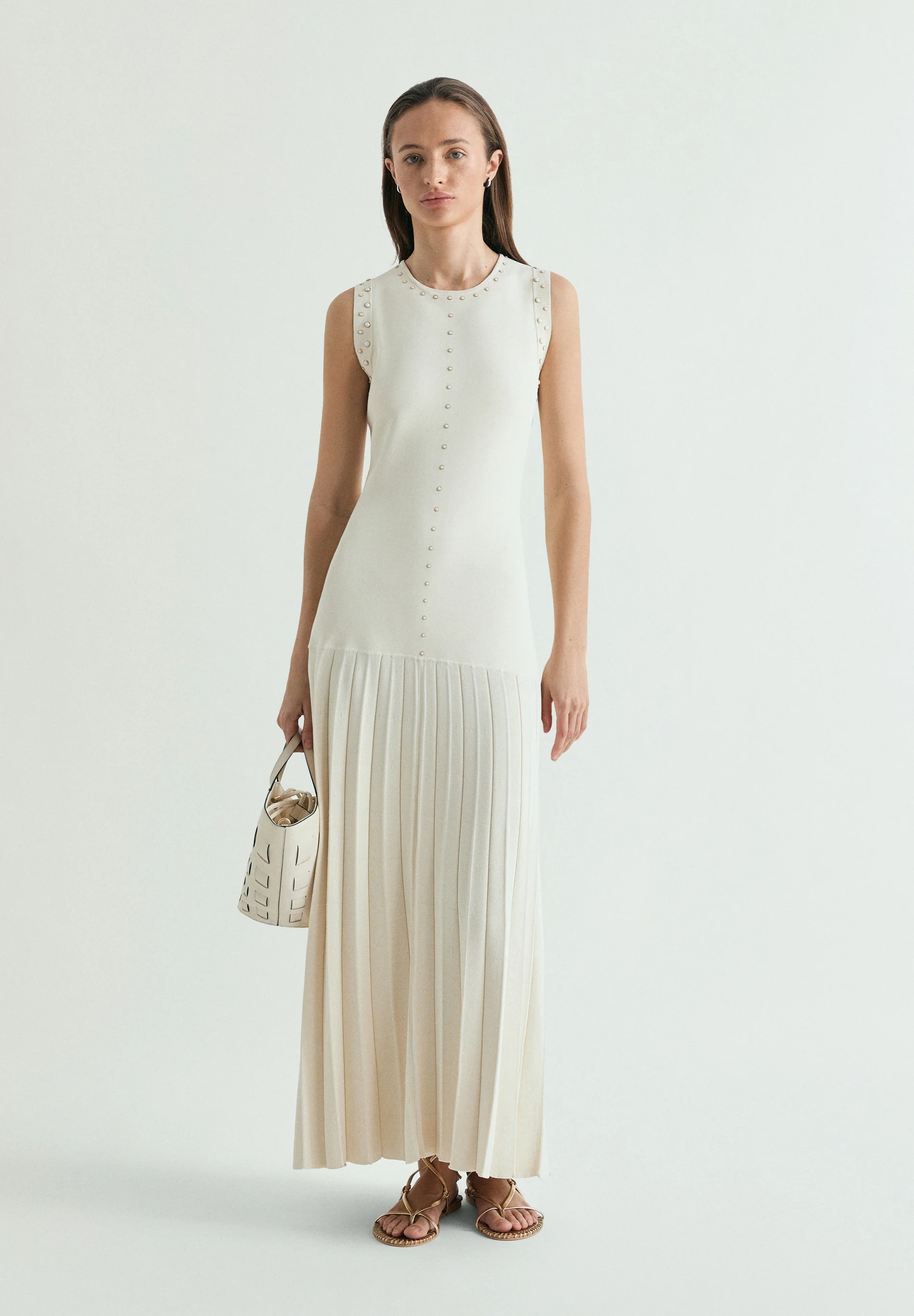 VESTIDO MIDI STUDS - Image 2