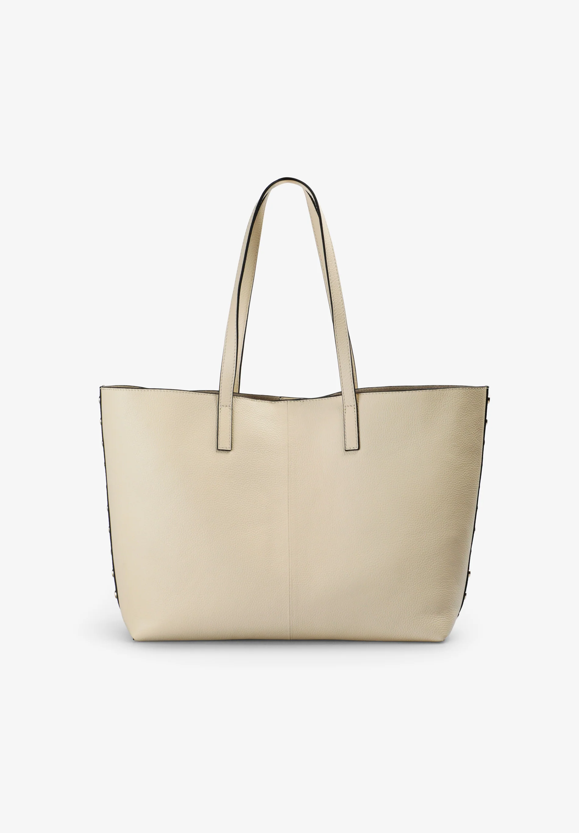 BOLSO PIEL SHOPPER APLIQUES - Image 2