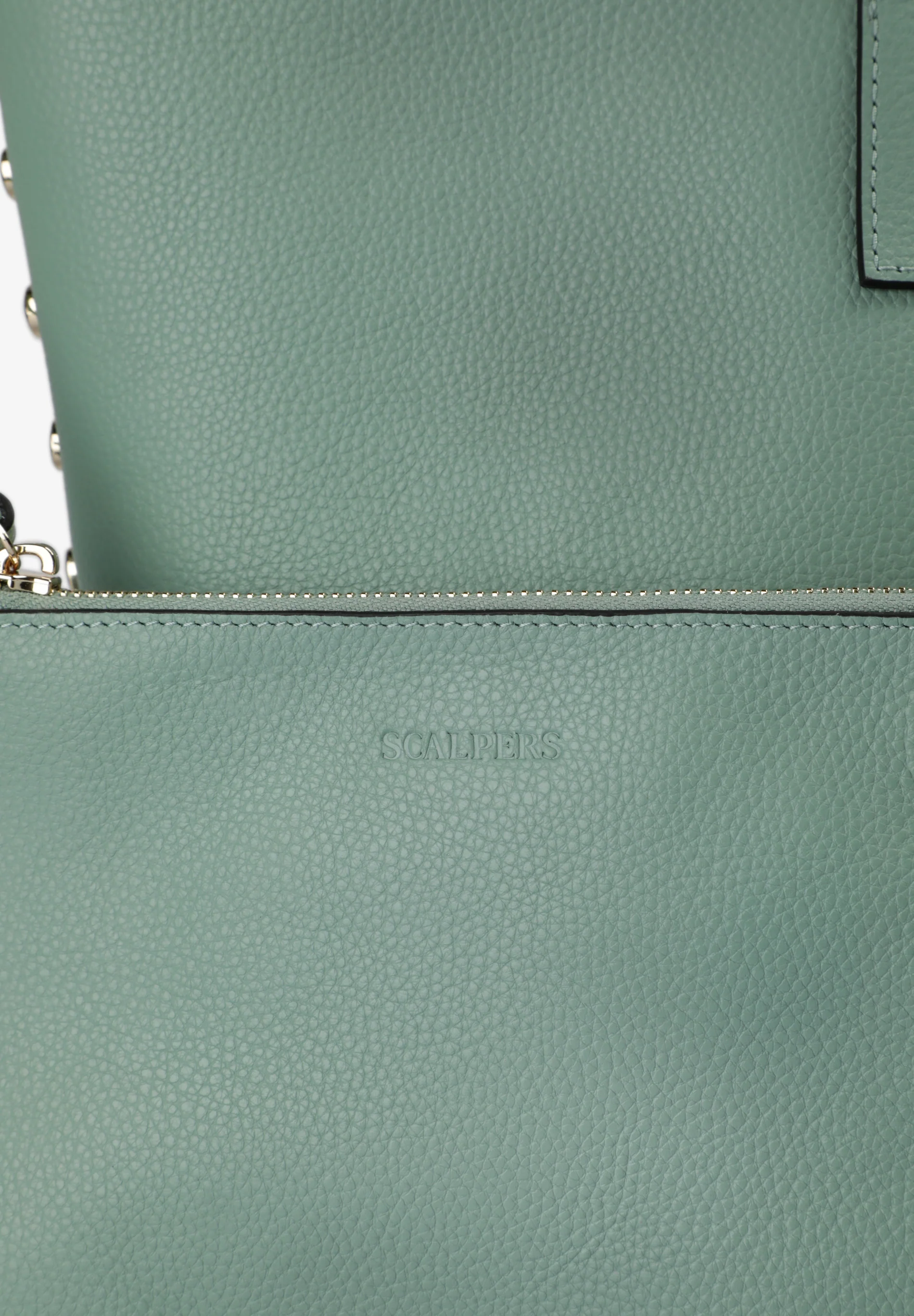 BOLSO PIEL SHOPPER APLIQUES - Image 6