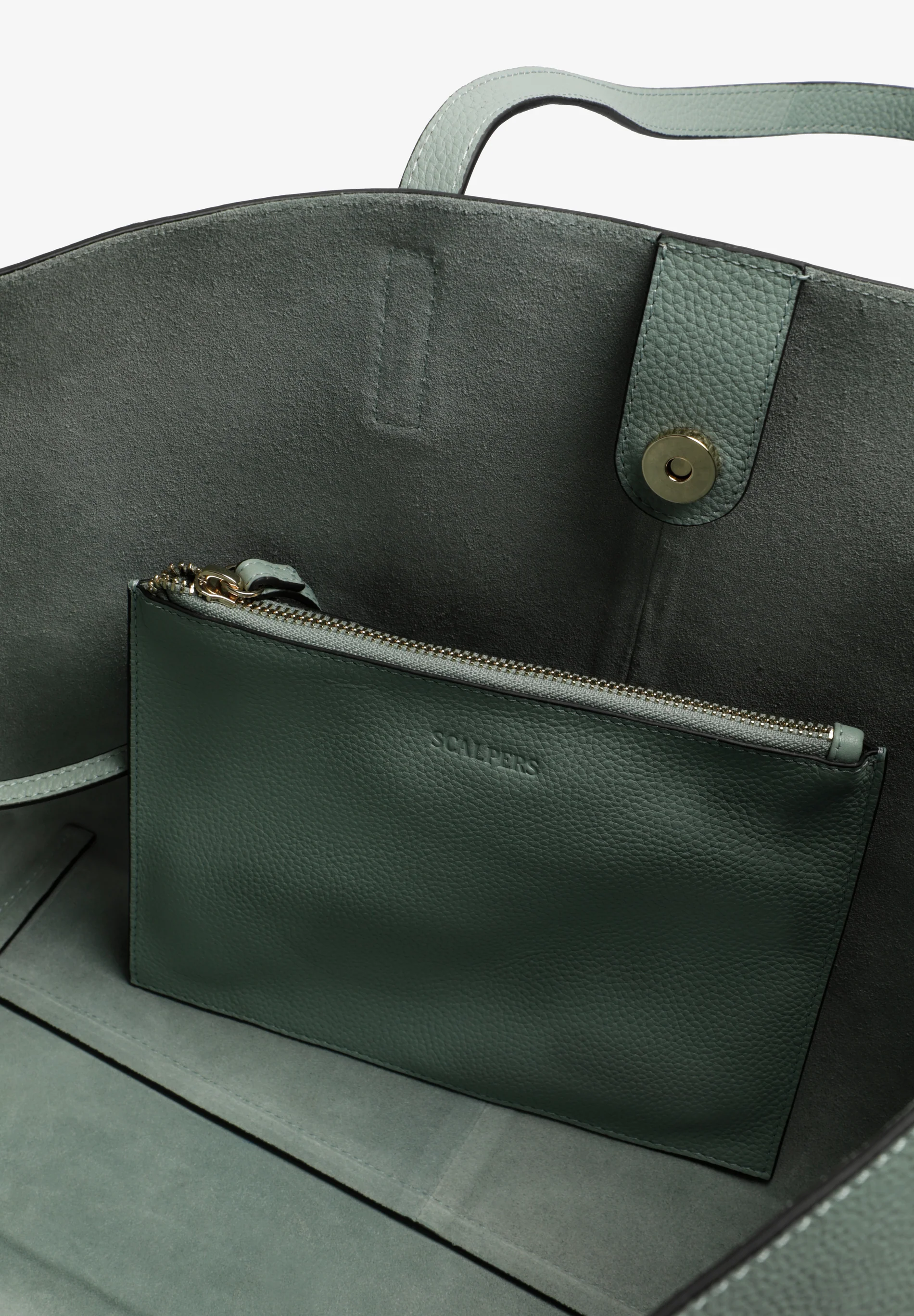 BOLSO PIEL SHOPPER APLIQUES - Image 7