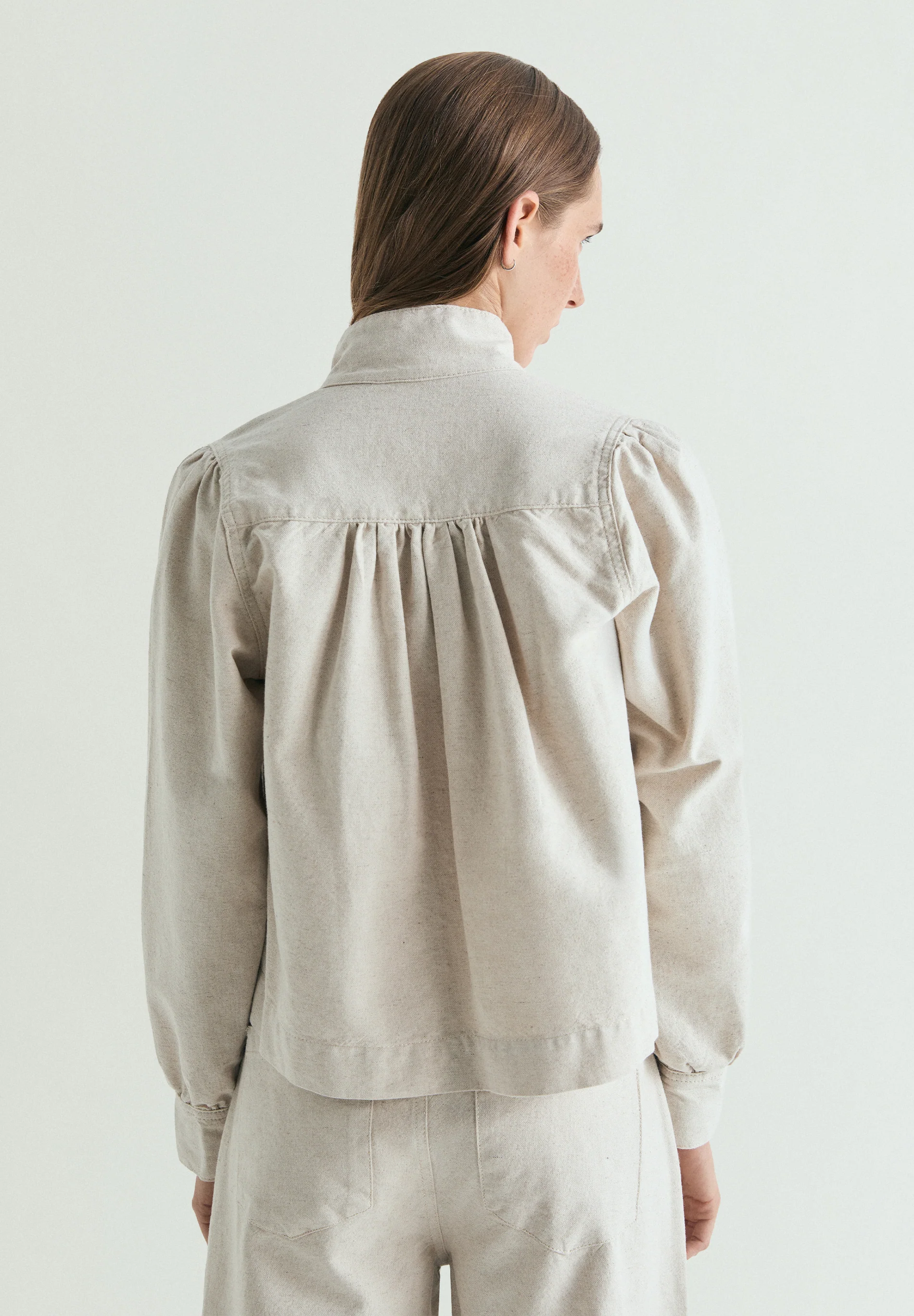 CHAQUETA RÚSTICA MANGAS ABULLONADAS - Image 3