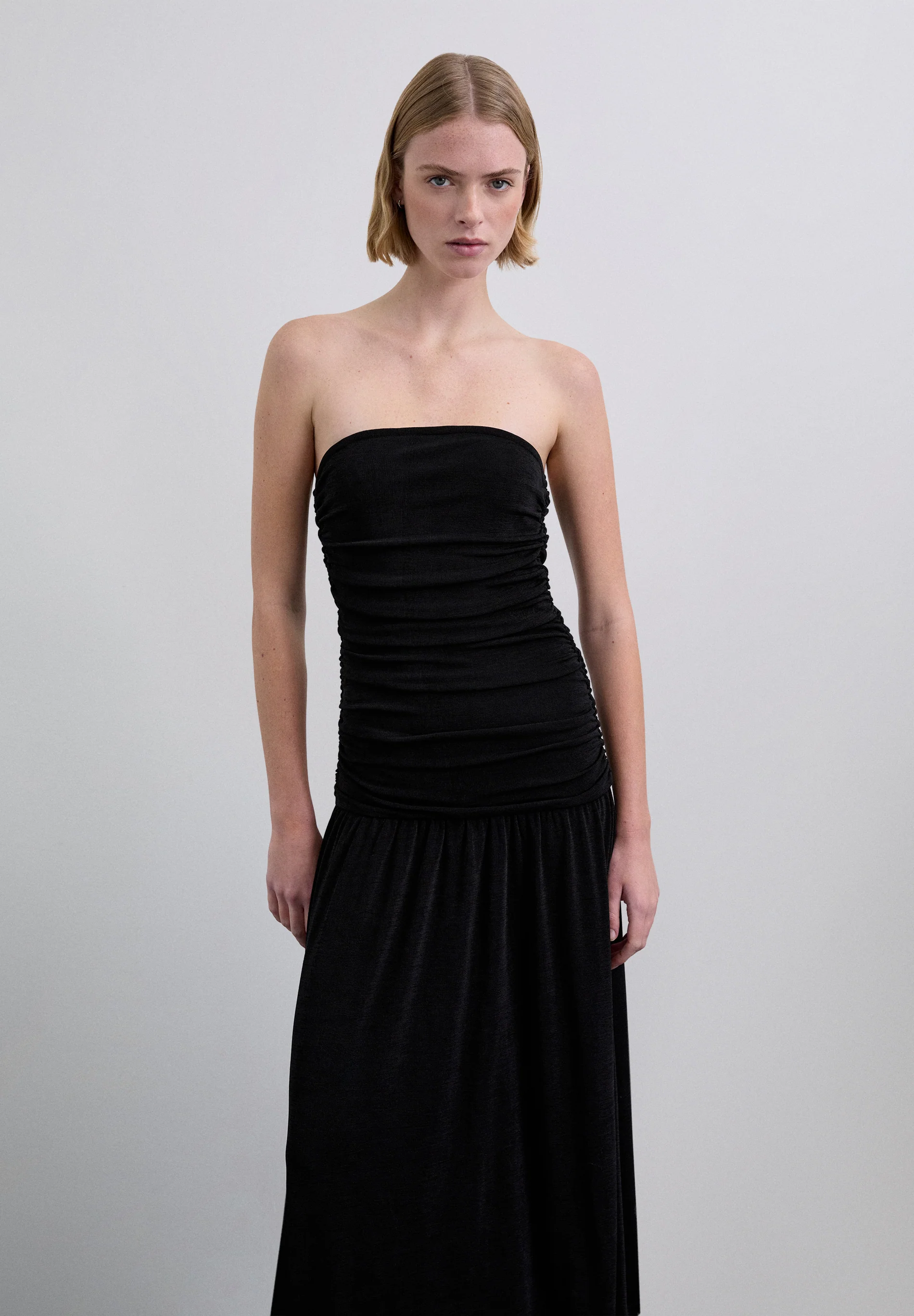 VESTIDO PUNTO FRUNCES - Image 3
