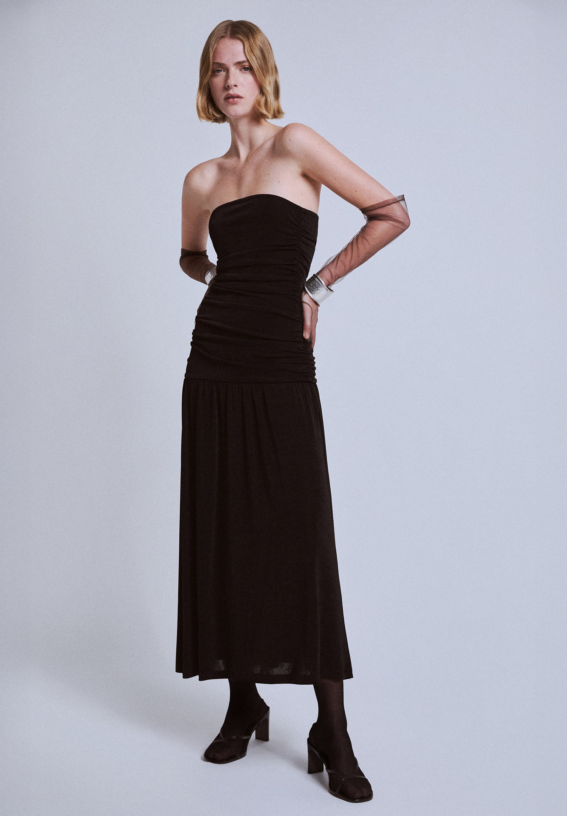 VESTIDO PUNTO FRUNCES - Image 2
