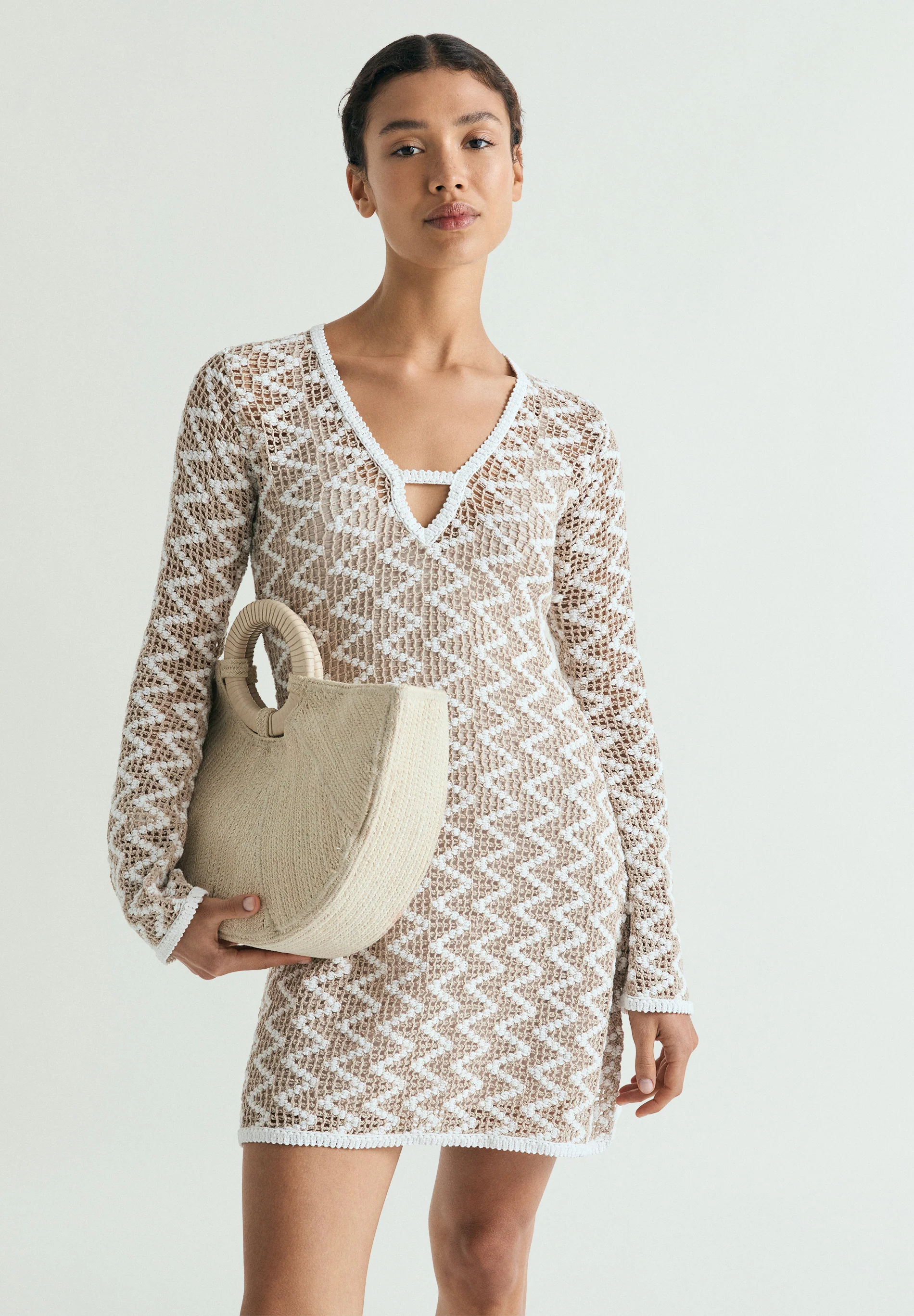 VESTIDO CROCHET MINI