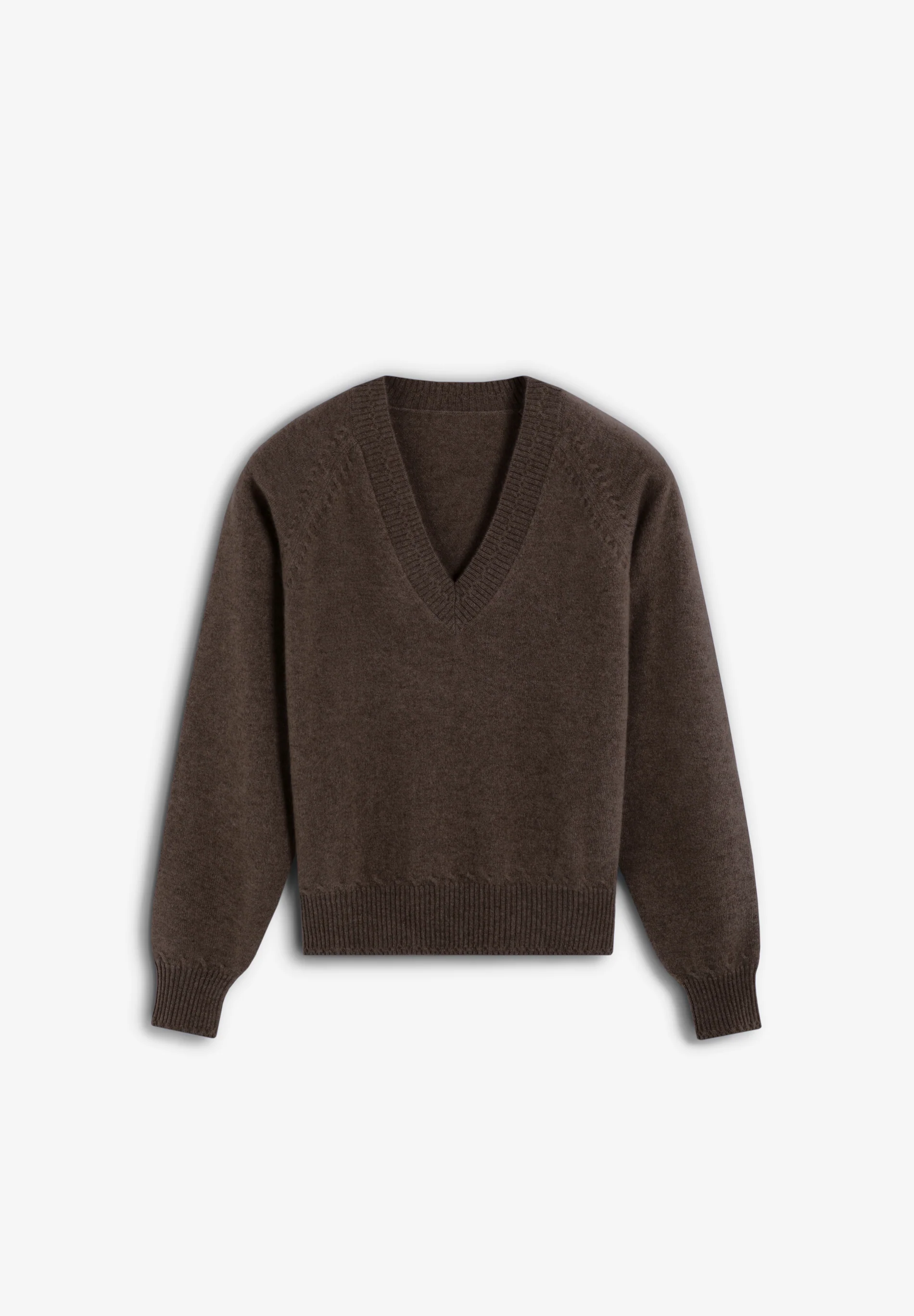 JERSEY 100% CASHMERE CUELLO PICO