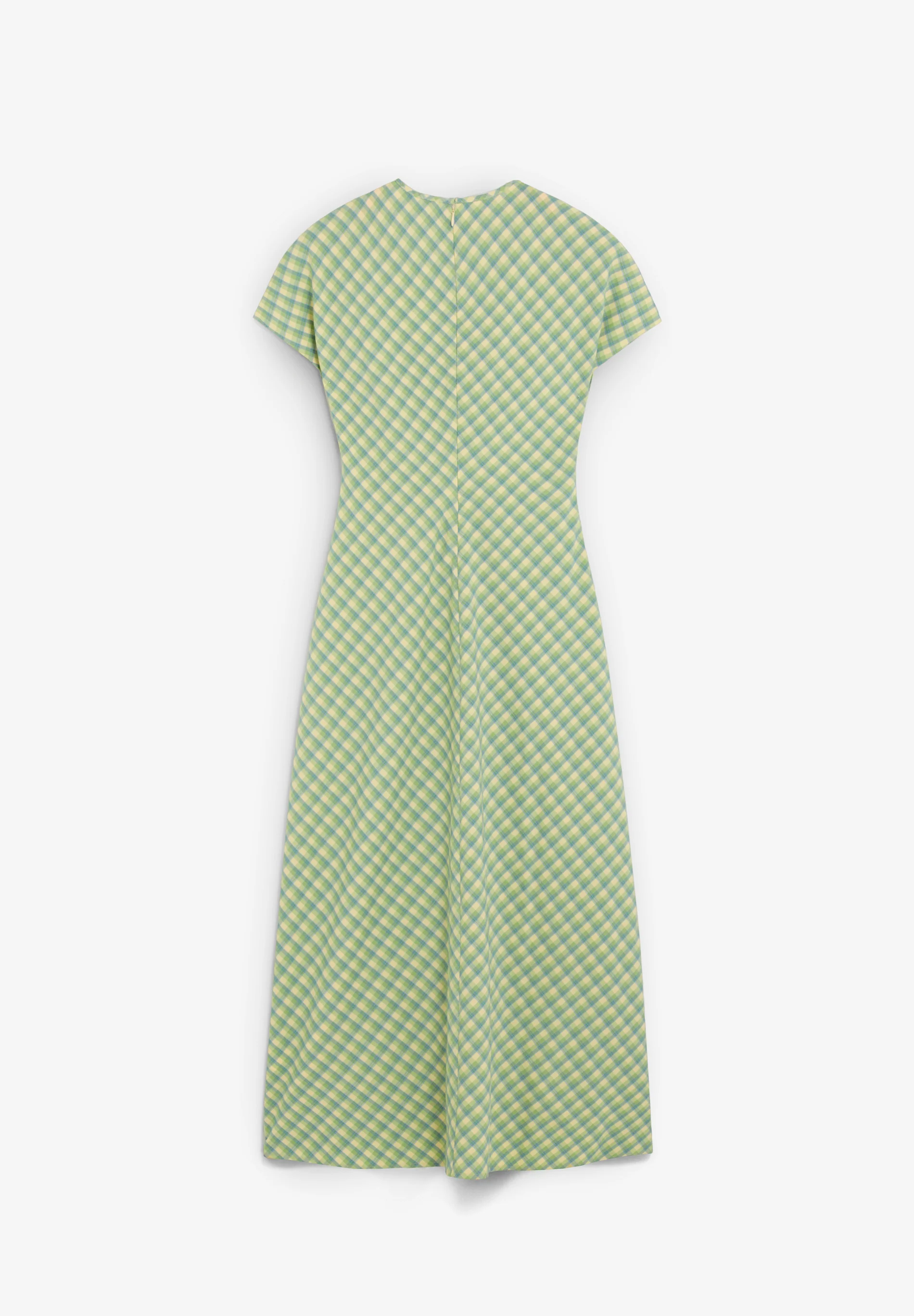 VESTIDO MIDI ESTAMPADO CUADROS - Image 6